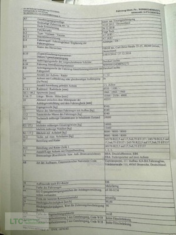 Viehanhänger typu Sonstige Viehanhänger – 3 Stock, Gebrauchtmaschine v Herzogenburg (Obrázek 11)