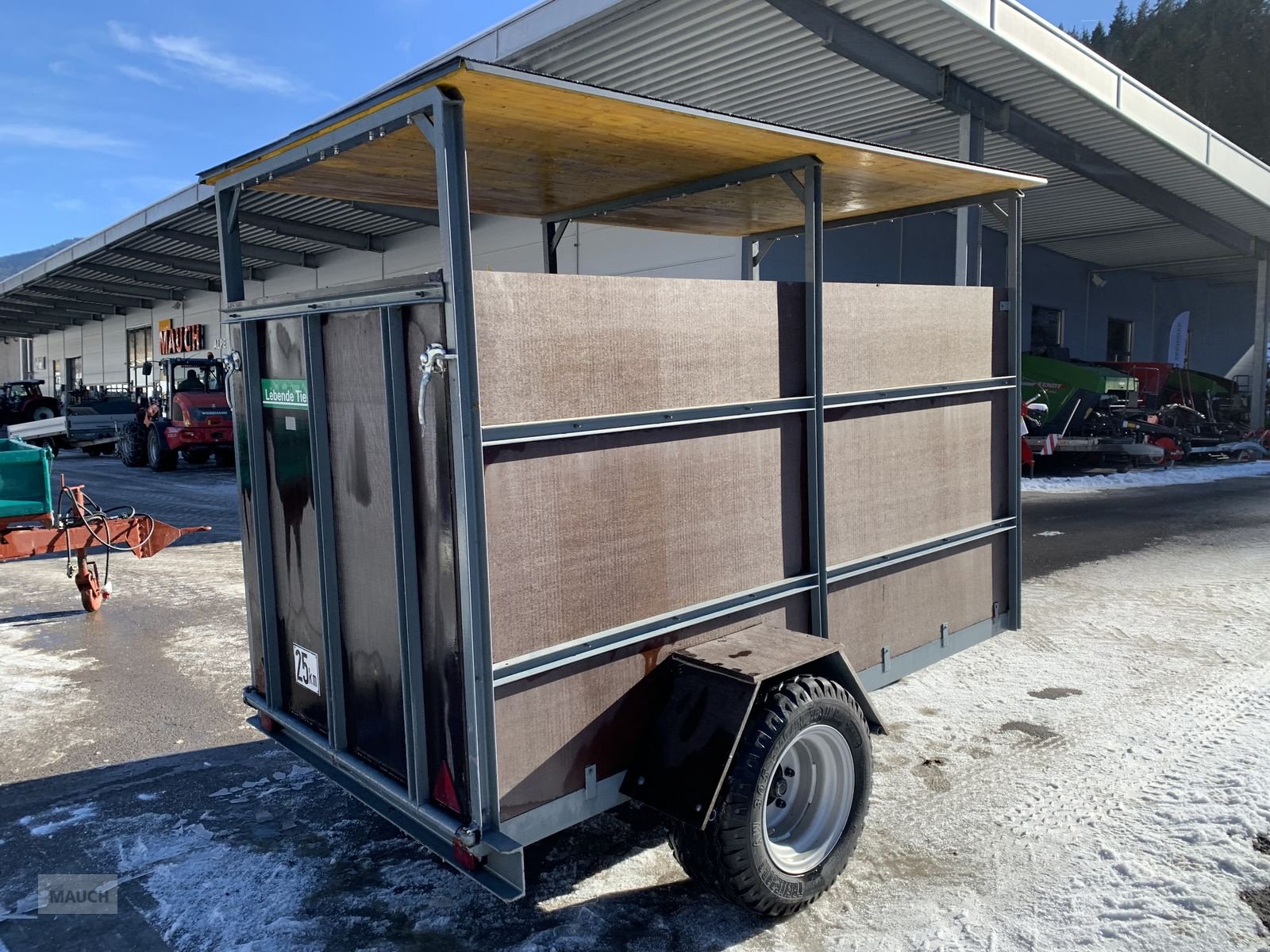 Viehanhänger a típus Sonstige Viehanhänger Eigenbau 3x1,50m, Gebrauchtmaschine ekkor: Eben (Kép 5)