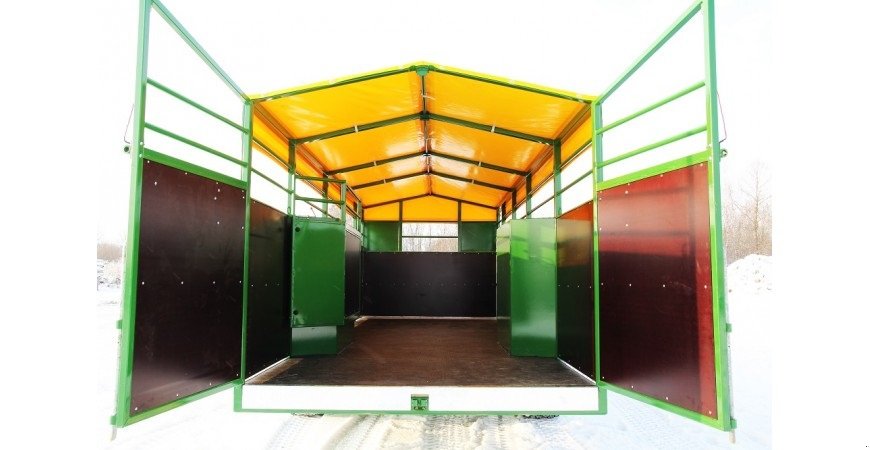 Viehanhänger des Typs Western WF7DTV Fangegitter og indv. Led lys, Gebrauchtmaschine in Mariager (Bild 5)