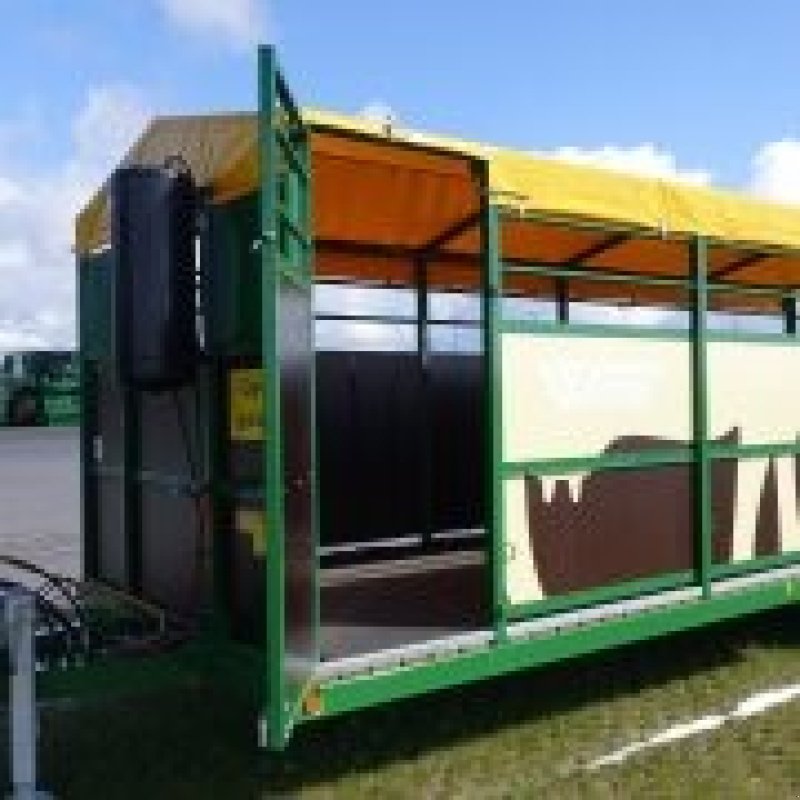 Viehanhänger des Typs Western WF7DTV Fangegitter og indv. Led lys, Gebrauchtmaschine in Mariager (Bild 3)