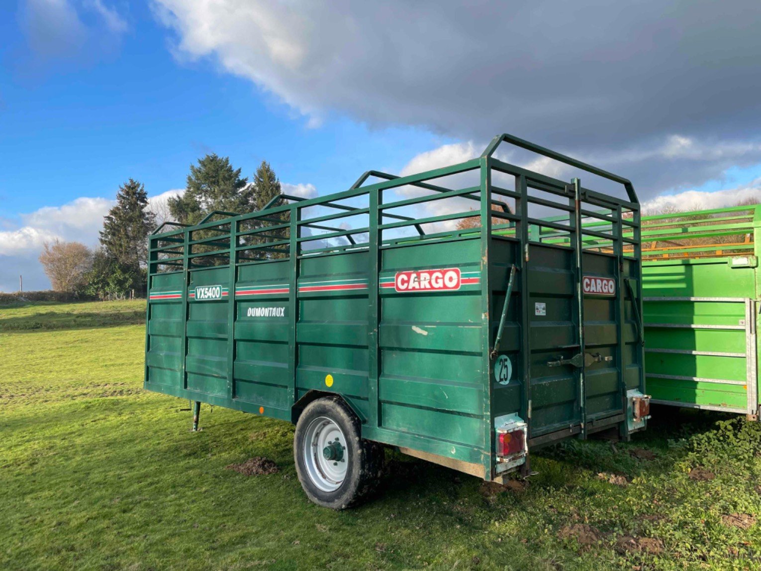 Viehanhänger van het type ZANDT Cargo Vx 5400, Gebrauchtmaschine in LA SOUTERRAINE (Foto 4)