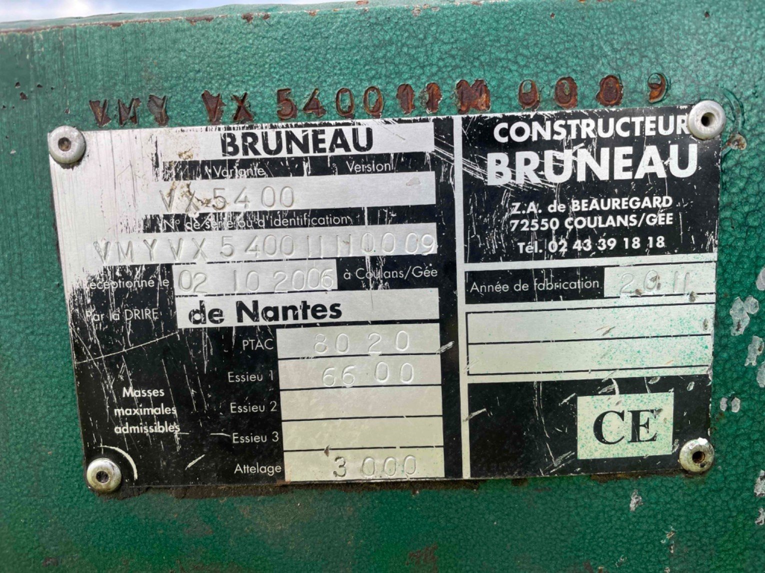 Viehanhänger van het type ZANDT Cargo Vx 5400, Gebrauchtmaschine in LA SOUTERRAINE (Foto 3)