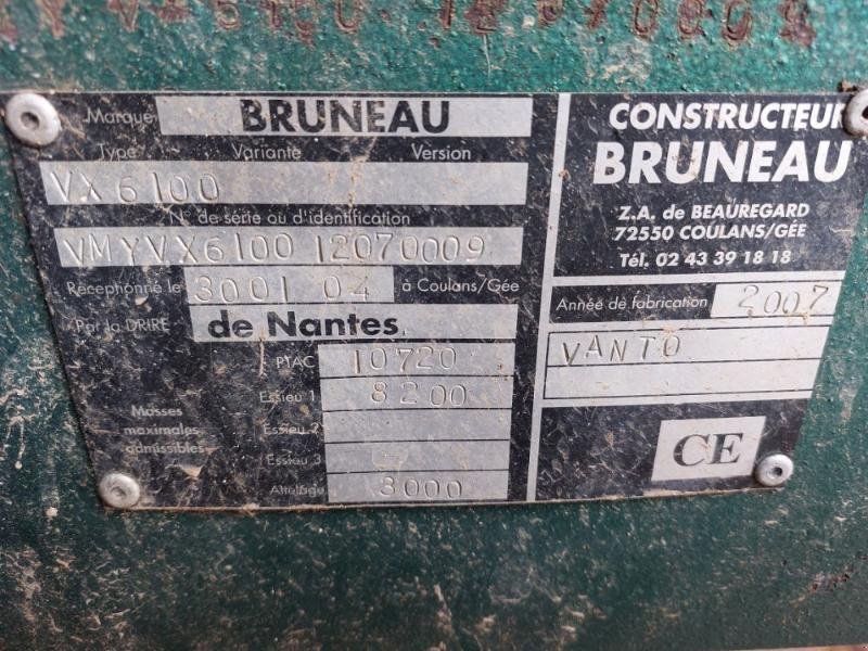 Viehanhänger del tipo ZANDT Cargo VX6100, Gebrauchtmaschine In CHAUMONT (Immagine 2)