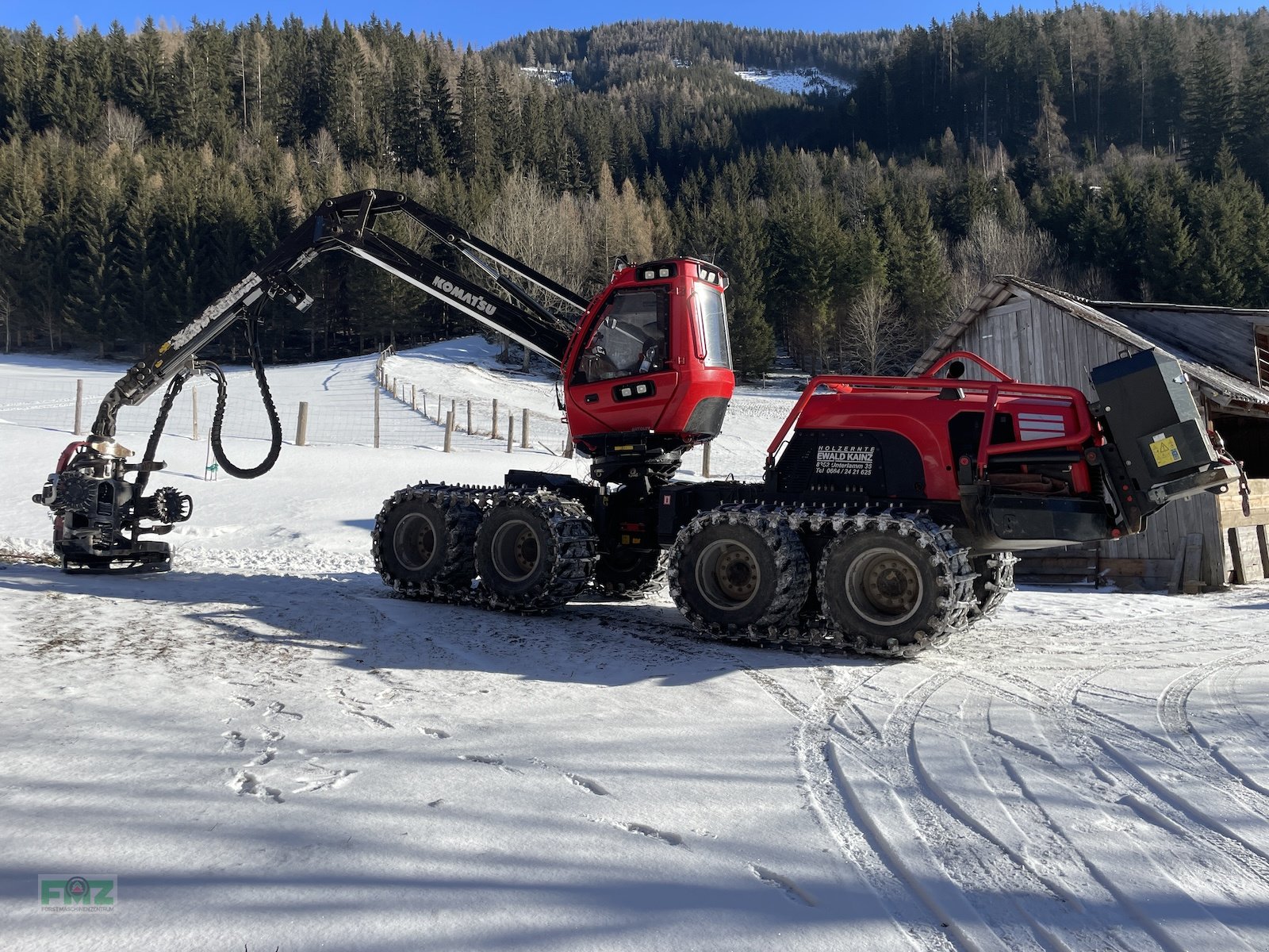 Vollernter typu Komatsu 931 XC, Gebrauchtmaschine v Leinburg (Obrázok 2)