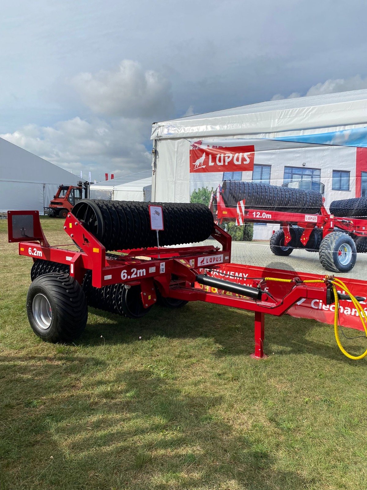 Walze Türe ait Lupus Cambridge Ackerwalze / Sowing roller, Neumaschine içinde Michałowo (resim 7)