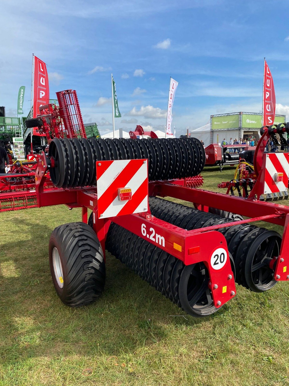 Walze Türe ait Lupus Cambridge Ackerwalze / Sowing roller, Neumaschine içinde Michałowo (resim 11)