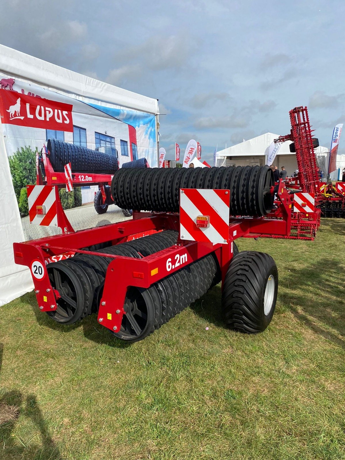 Walze Türe ait Lupus Cambridge Ackerwalze / Sowing roller, Neumaschine içinde Michałowo (resim 13)