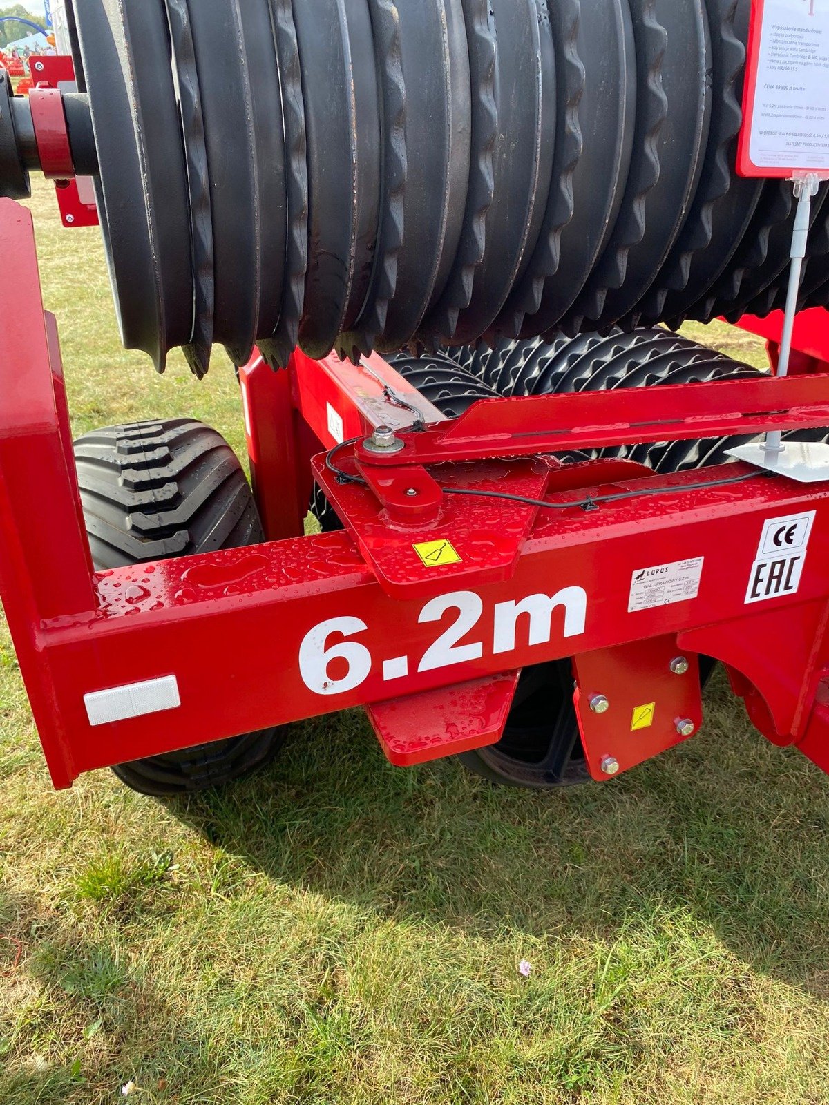 Walze Türe ait Lupus Cambridge Ackerwalze / Sowing roller, Neumaschine içinde Michałowo (resim 16)