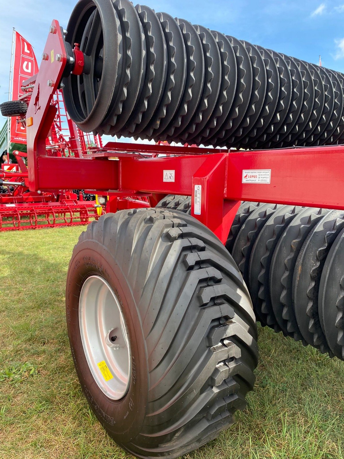 Walze Türe ait Lupus Cambridge Ackerwalze / Sowing roller, Neumaschine içinde Michałowo (resim 19)