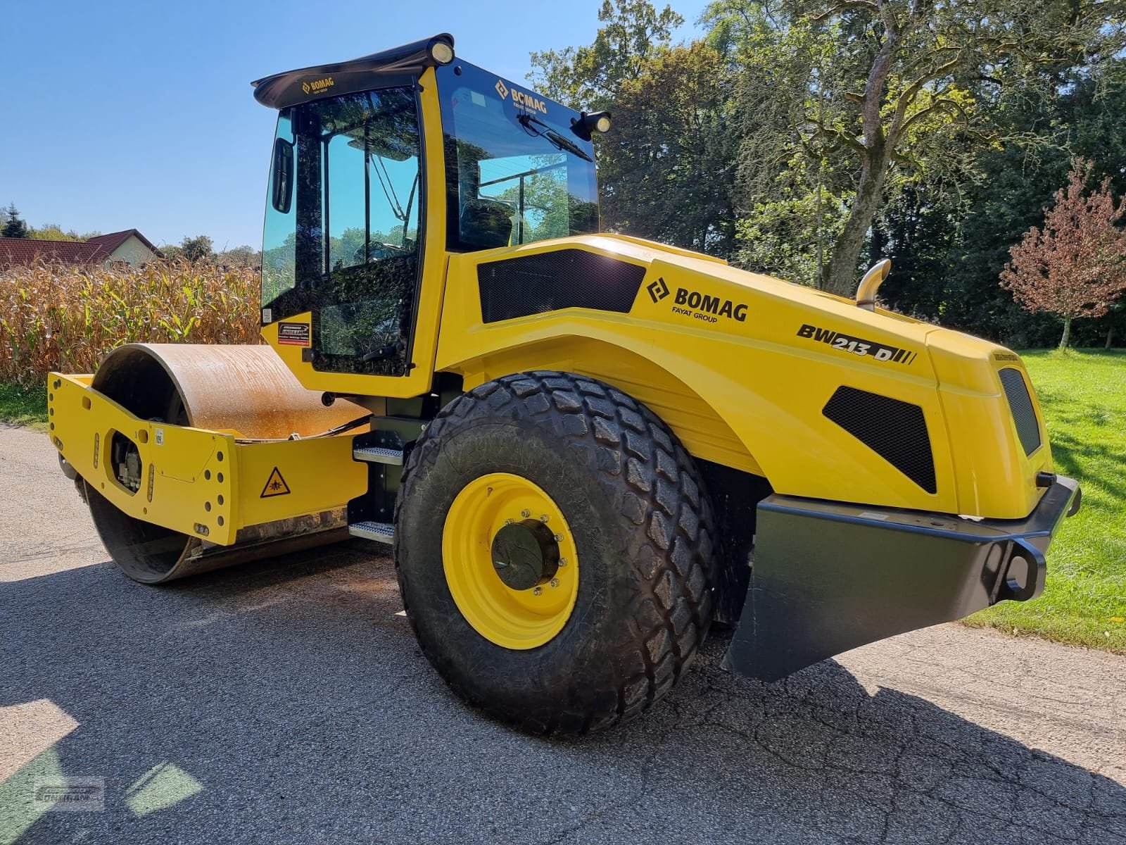 Walzenzug des Typs Bomag BW 213, Gebrauchtmaschine in Deutsch - Goritz (Bild 7)