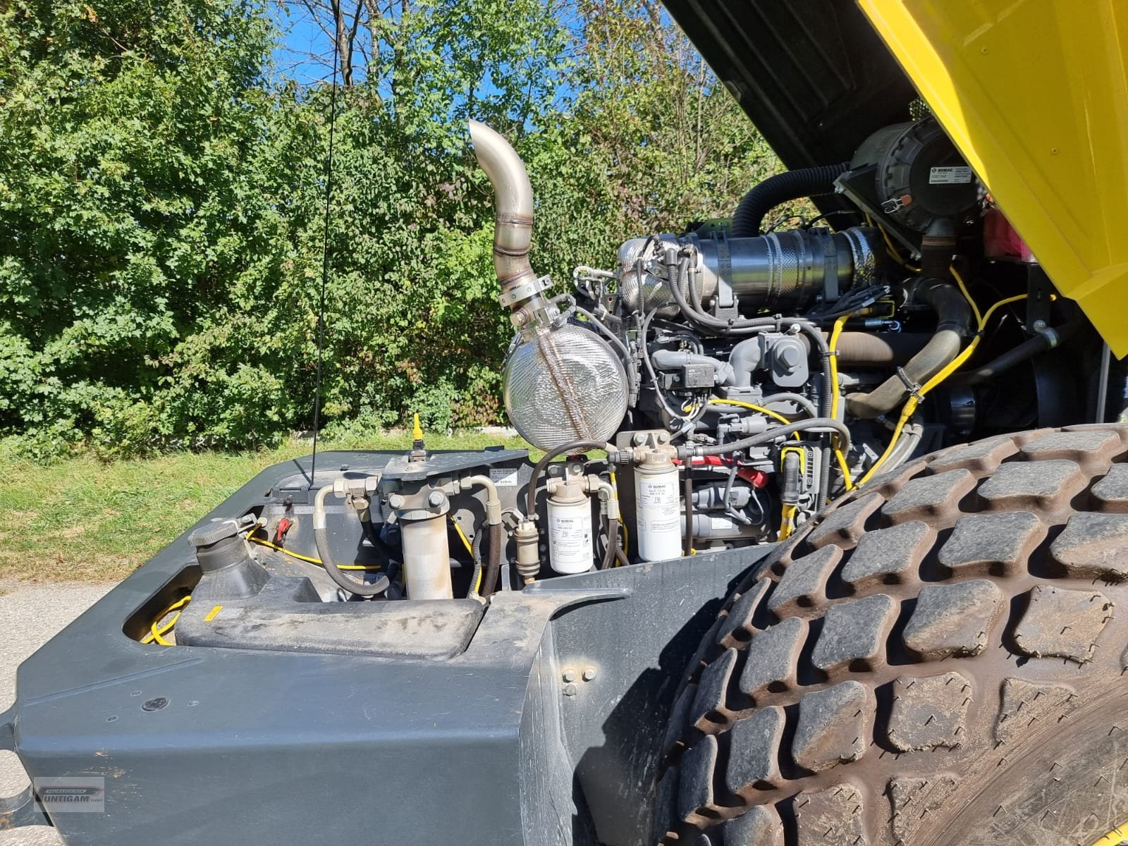 Walzenzug des Typs Bomag BW 213, Gebrauchtmaschine in Deutsch - Goritz (Bild 14)