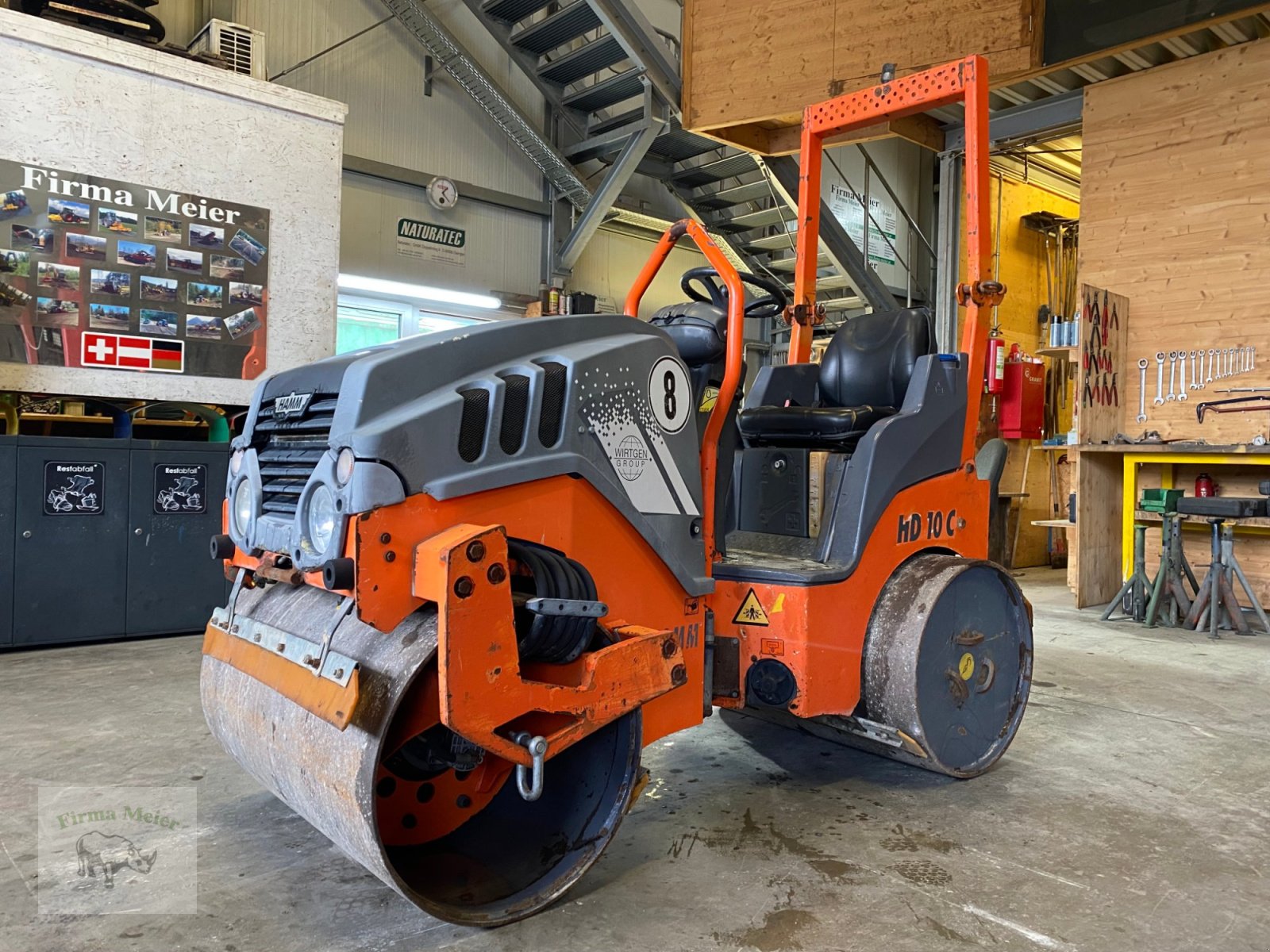 Walzenzug typu Hamm HD 10C VV, Gebrauchtmaschine w Feldkirch (Zdjęcie 3)