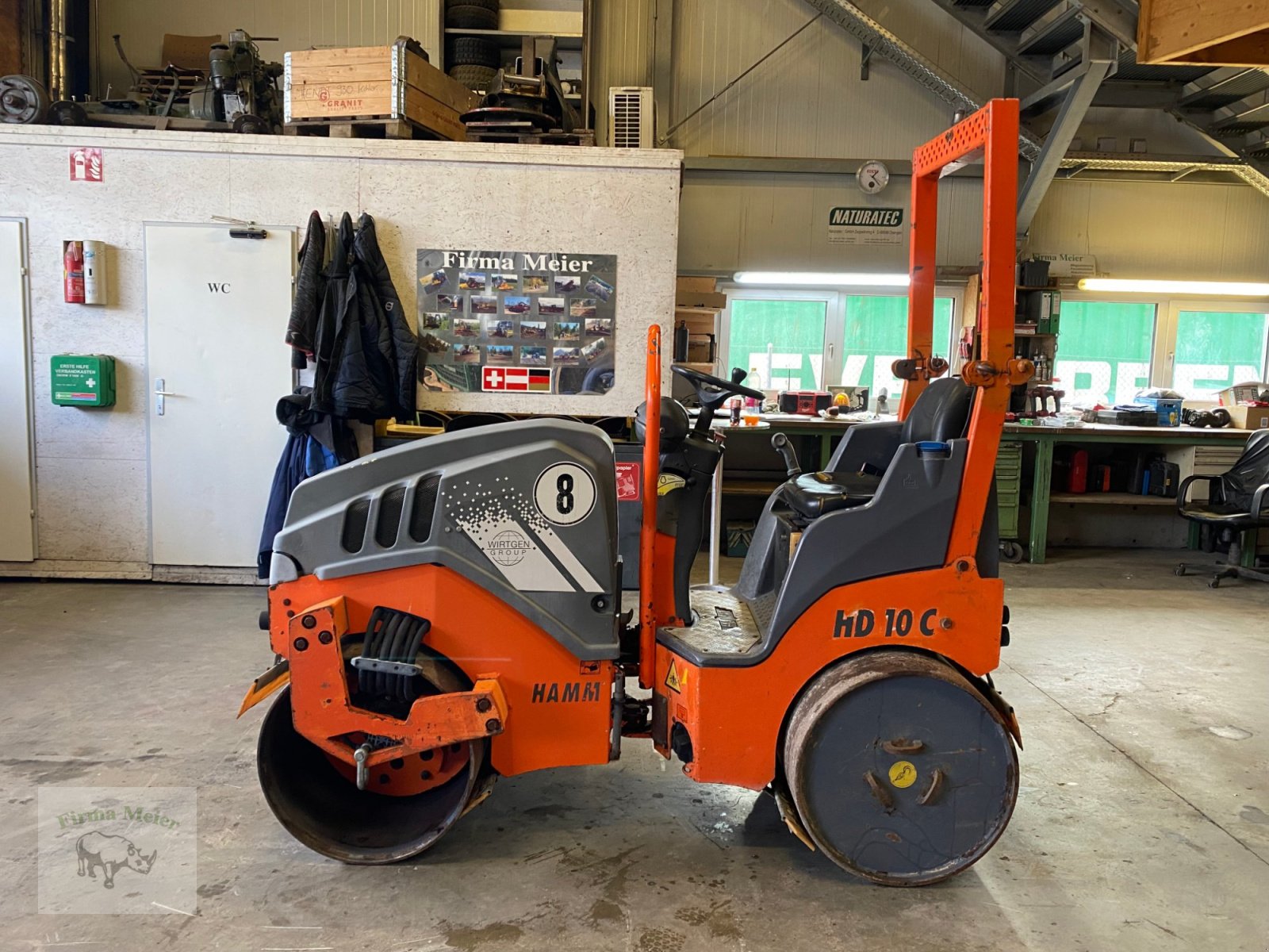 Walzenzug typu Hamm HD 10C VV, Gebrauchtmaschine w Feldkirch (Zdjęcie 4)