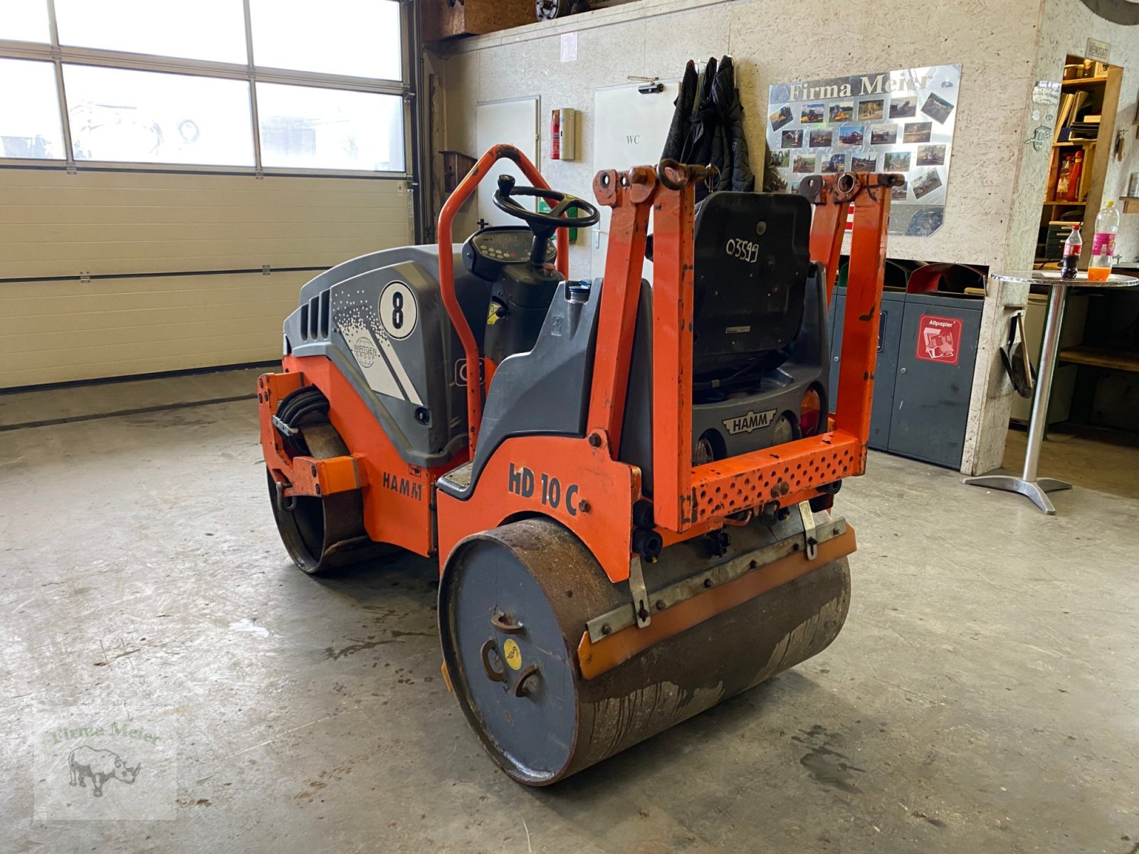 Walzenzug typu Hamm HD 10C VV, Gebrauchtmaschine w Feldkirch (Zdjęcie 10)