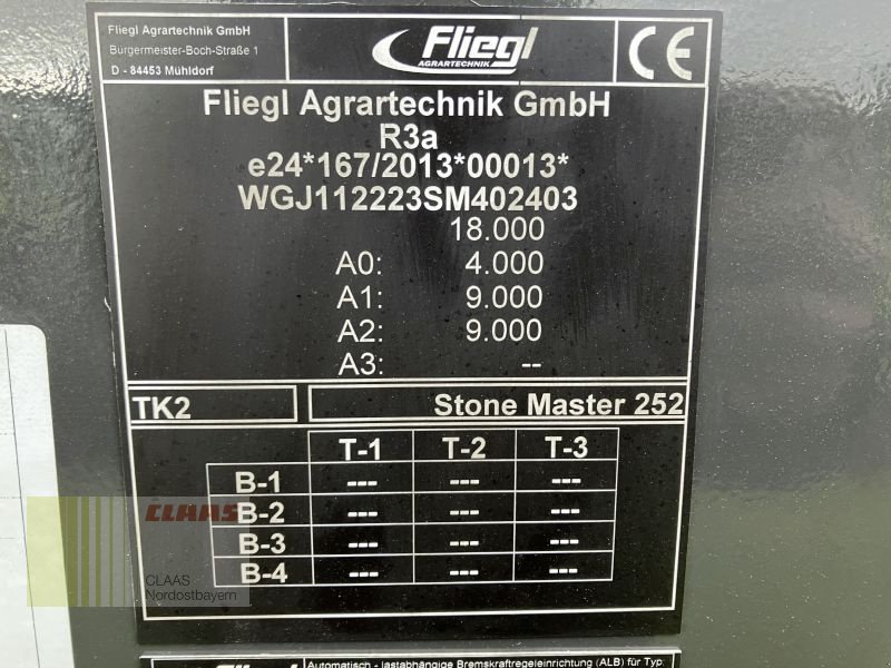 Wannenkipper a típus Fliegl STONE MASTER 252 PROFI TANDEM, Neumaschine ekkor: Altenstadt a.d. Waldnaab (Kép 18)
