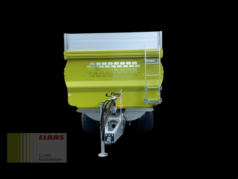 Wannenkipper del tipo Fliegl TMK 140 FOX TANDEM, Neumaschine In Gefrees (Immagine 3)