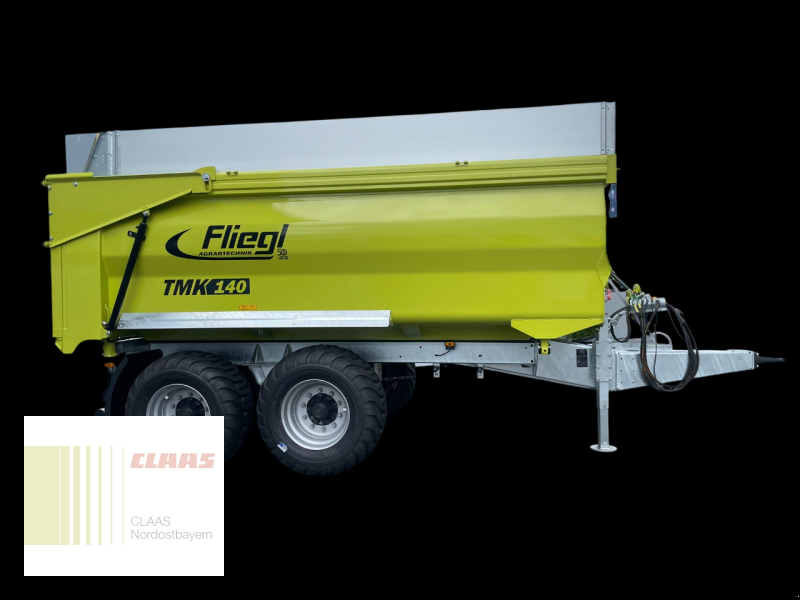 Wannenkipper des Typs Fliegl TMK 140 FOX TANDEM, Neumaschine in Gefrees