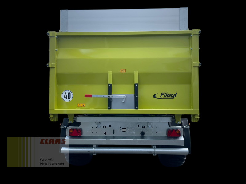 Wannenkipper del tipo Fliegl TMK 140 FOX TANDEM, Neumaschine In Hollfeld (Immagine 7)