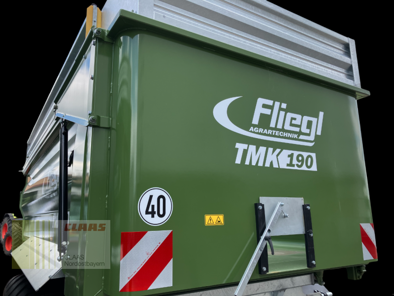 Wannenkipper типа Fliegl TMK 190 FOX TANDEM HELLGRÜN, Neumaschine в Hof (Фотография 8)