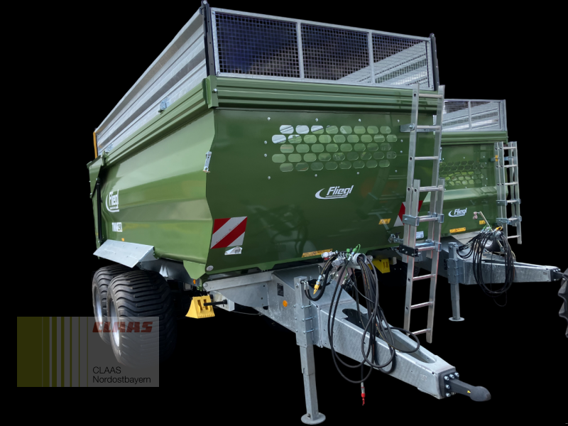 Wannenkipper типа Fliegl TMK 190 FOX TANDEM HELLGRÜN, Neumaschine в Hof (Фотография 3)