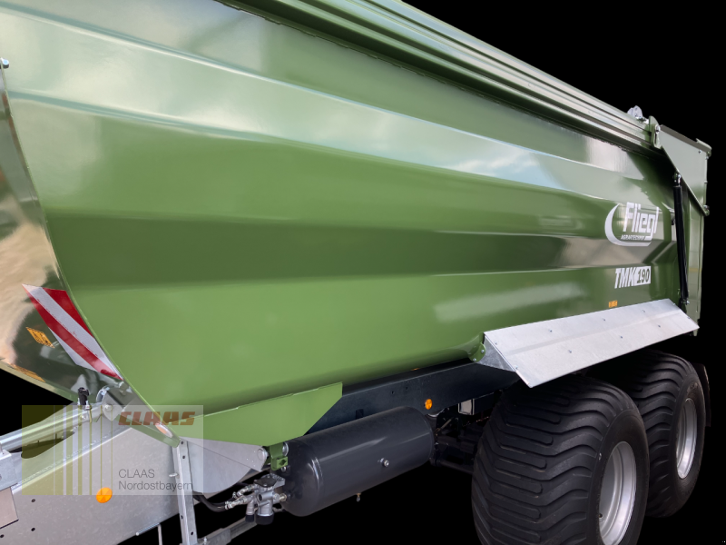 Wannenkipper типа Fliegl TMK 190 FOX TANDEM HELLGRÜN, Neumaschine в Hof (Фотография 4)