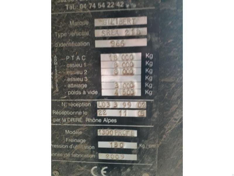 Wannenkipper of the type Gilibert PROFI, Gebrauchtmaschine in CHAUMONT (Picture 2)