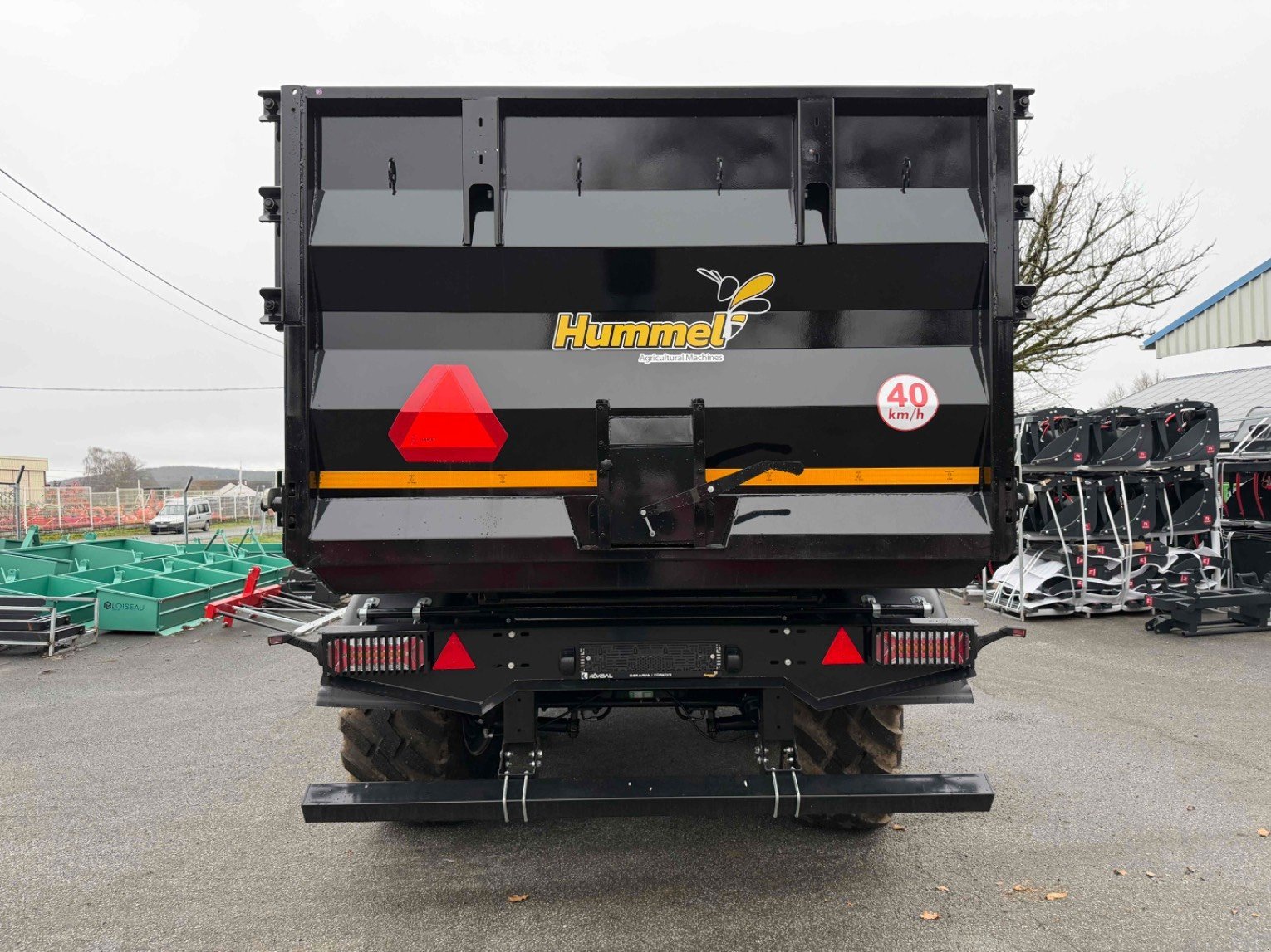 Wannenkipper typu Hummel RMH44180, Gebrauchtmaschine w LA SOUTERRAINE (Zdjęcie 10)