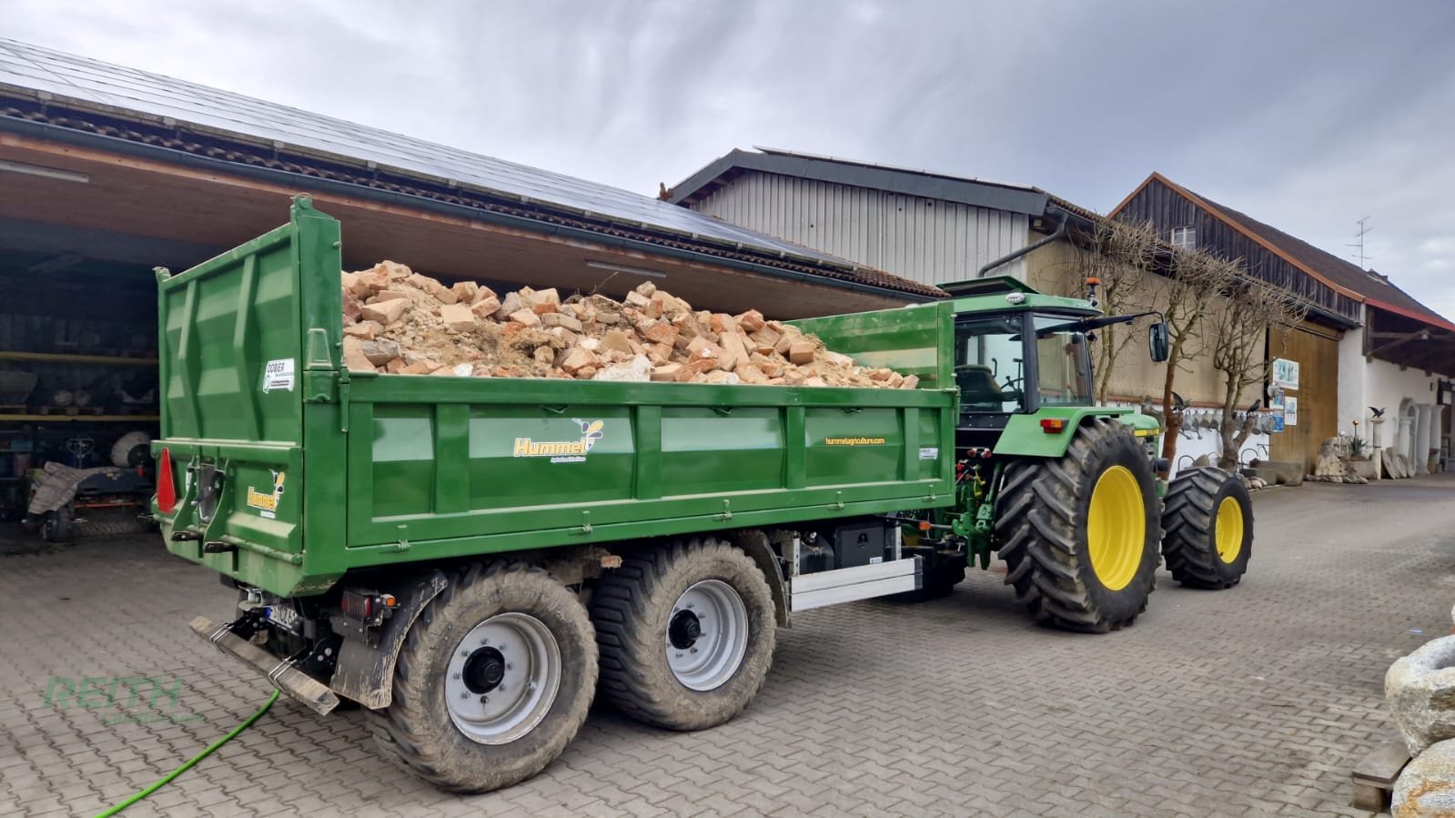 Wannenkipper от тип Hummel Spezialbau, Gebrauchtmaschine в Wolnzach (Снимка 6)