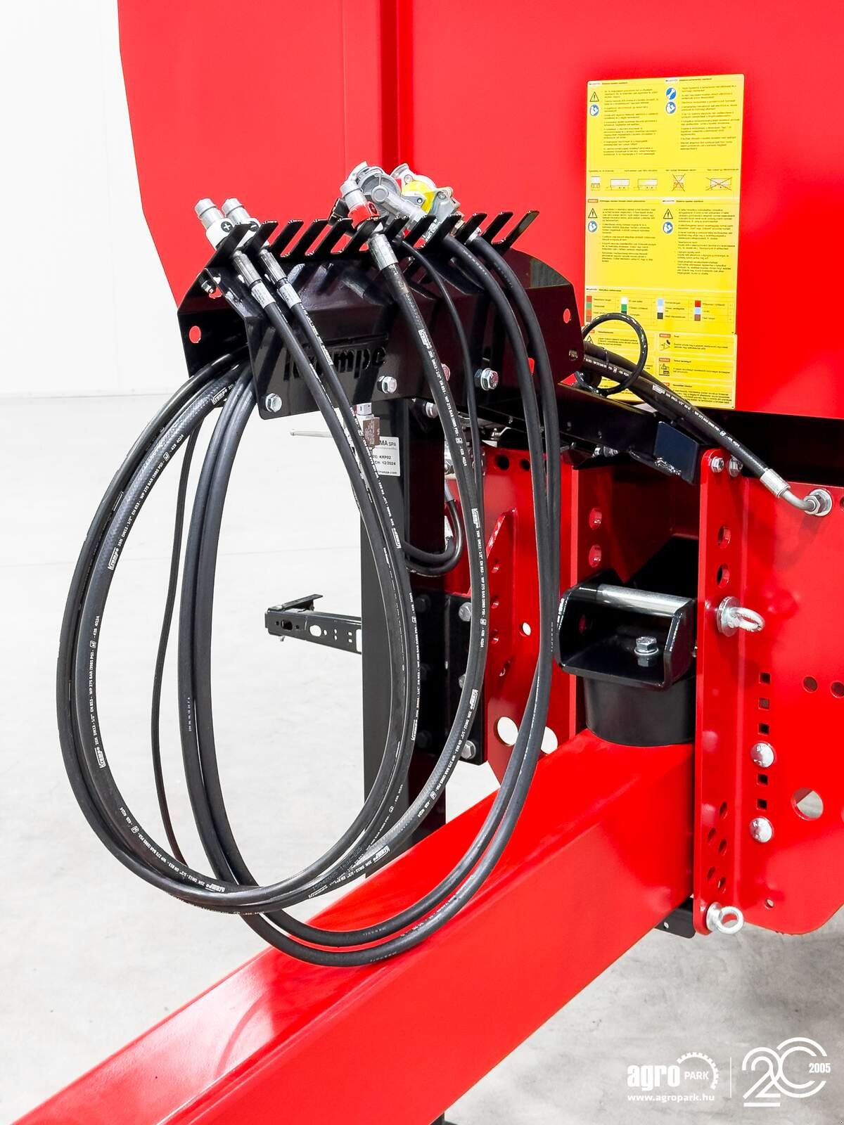 Wannenkipper van het type Krampe Big Body 540 Carrier (BB 540) 14,8 tons capacity, 26 m3, 60 cm extension, Made in Germany, premium trailer, Gebrauchtmaschine in Csengele (Foto 13)