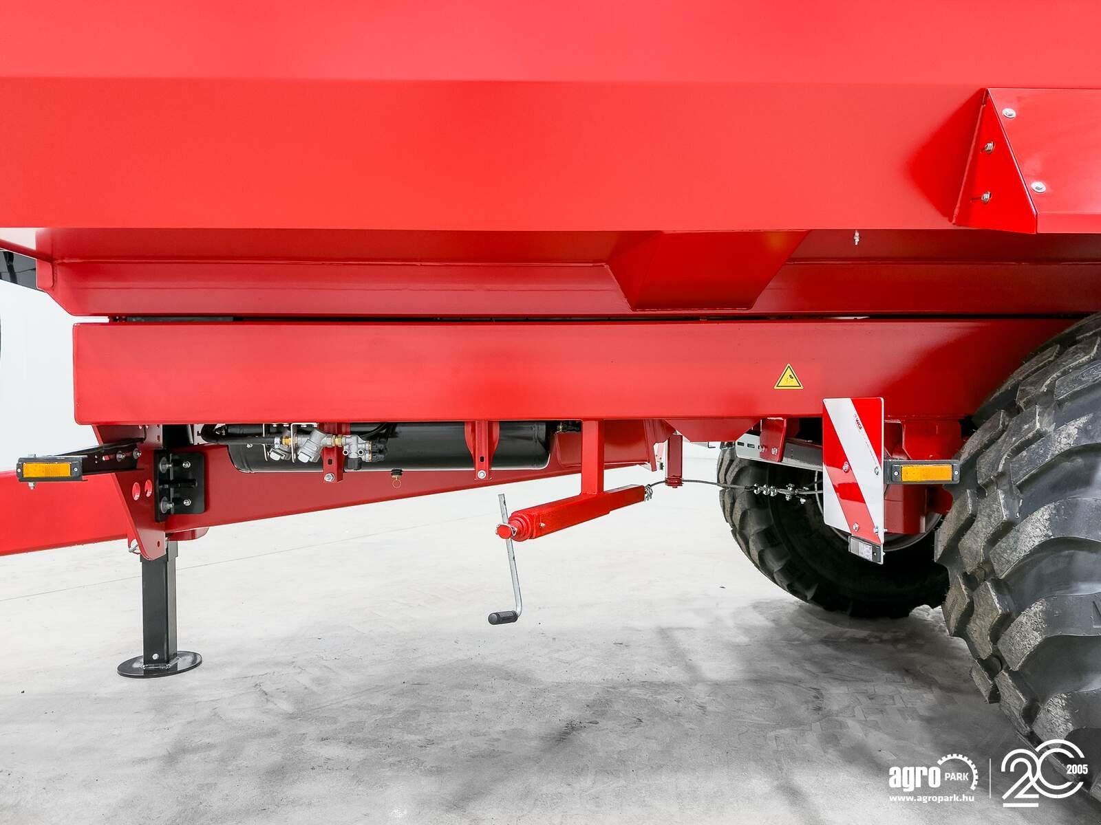 Wannenkipper van het type Krampe Big Body 540 Carrier (BB 540) 14,8 tons capacity, 26 m3, 60 cm extension, Made in Germany, premium trailer, Gebrauchtmaschine in Csengele (Foto 22)