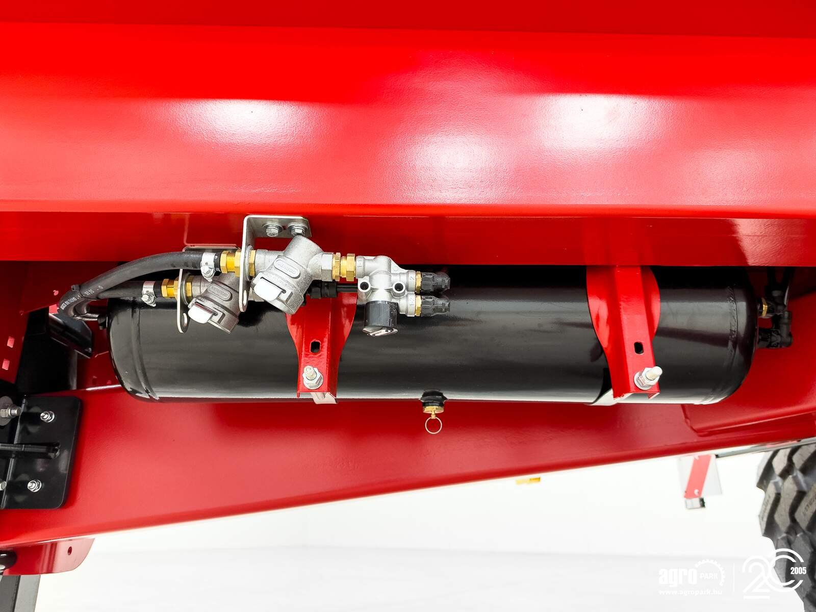 Wannenkipper van het type Krampe Big Body 540 Carrier (BB 540) 14,8 tons capacity, 26 m3, 60 cm extension, Made in Germany, premium trailer, Gebrauchtmaschine in Csengele (Foto 23)