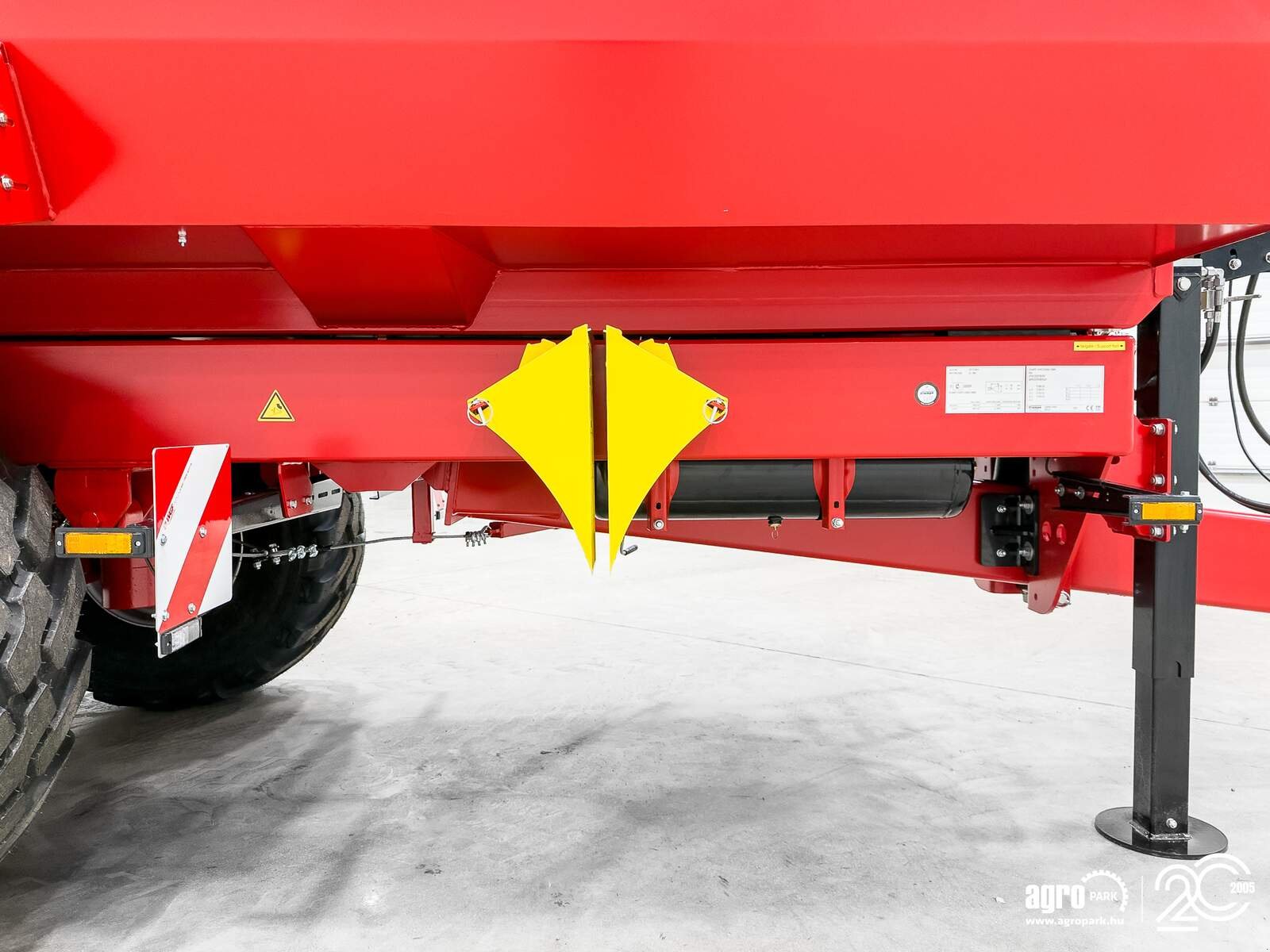 Wannenkipper van het type Krampe Big Body 540 Carrier (BB 540) 14,8 tons capacity, 26 m3, 60 cm extension, Made in Germany, premium trailer, Gebrauchtmaschine in Csengele (Foto 25)