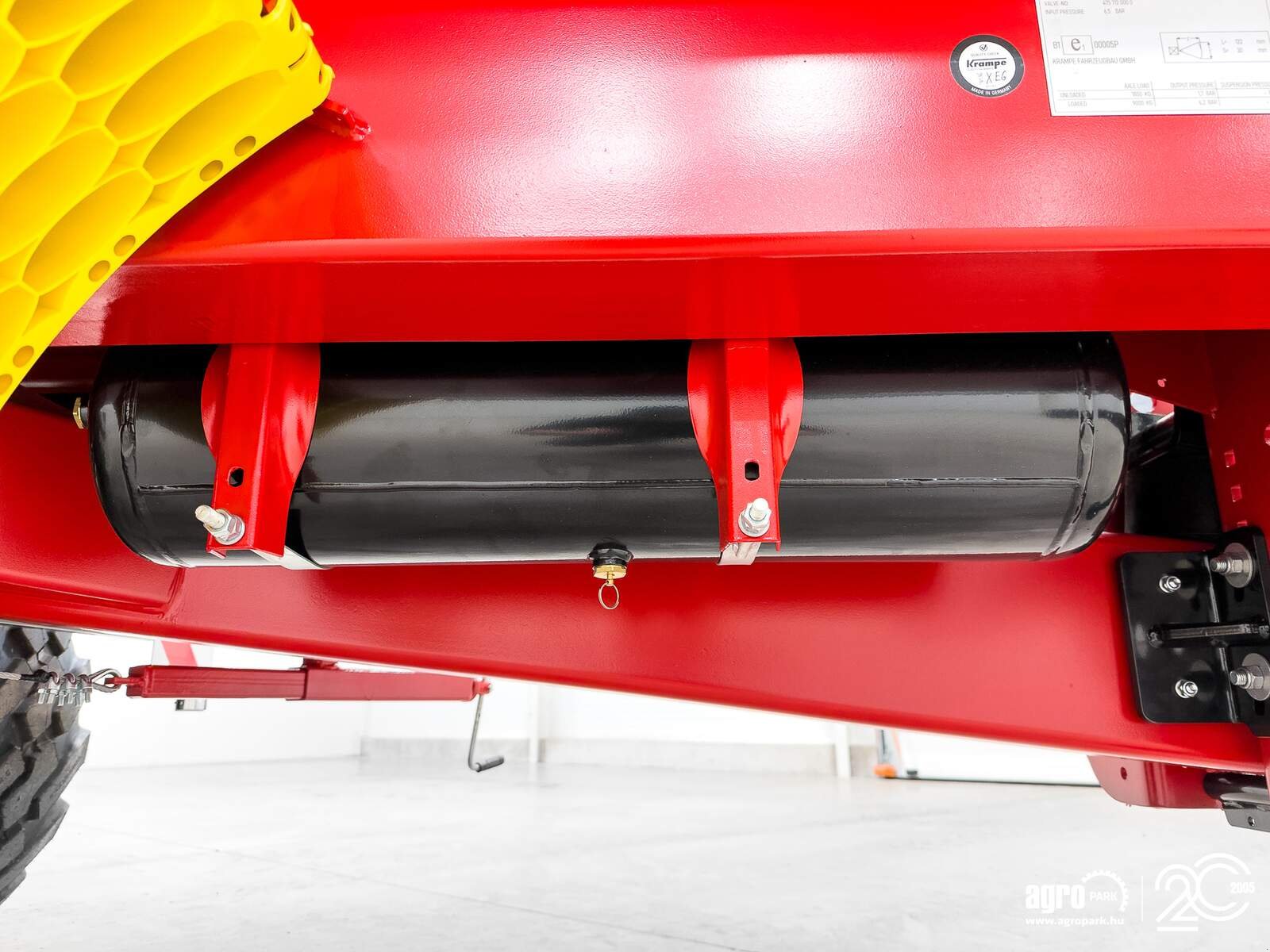 Wannenkipper van het type Krampe Big Body 540 Carrier (BB 540) 14,8 tons capacity, 26 m3, 60 cm extension, Made in Germany, premium trailer, Gebrauchtmaschine in Csengele (Foto 26)