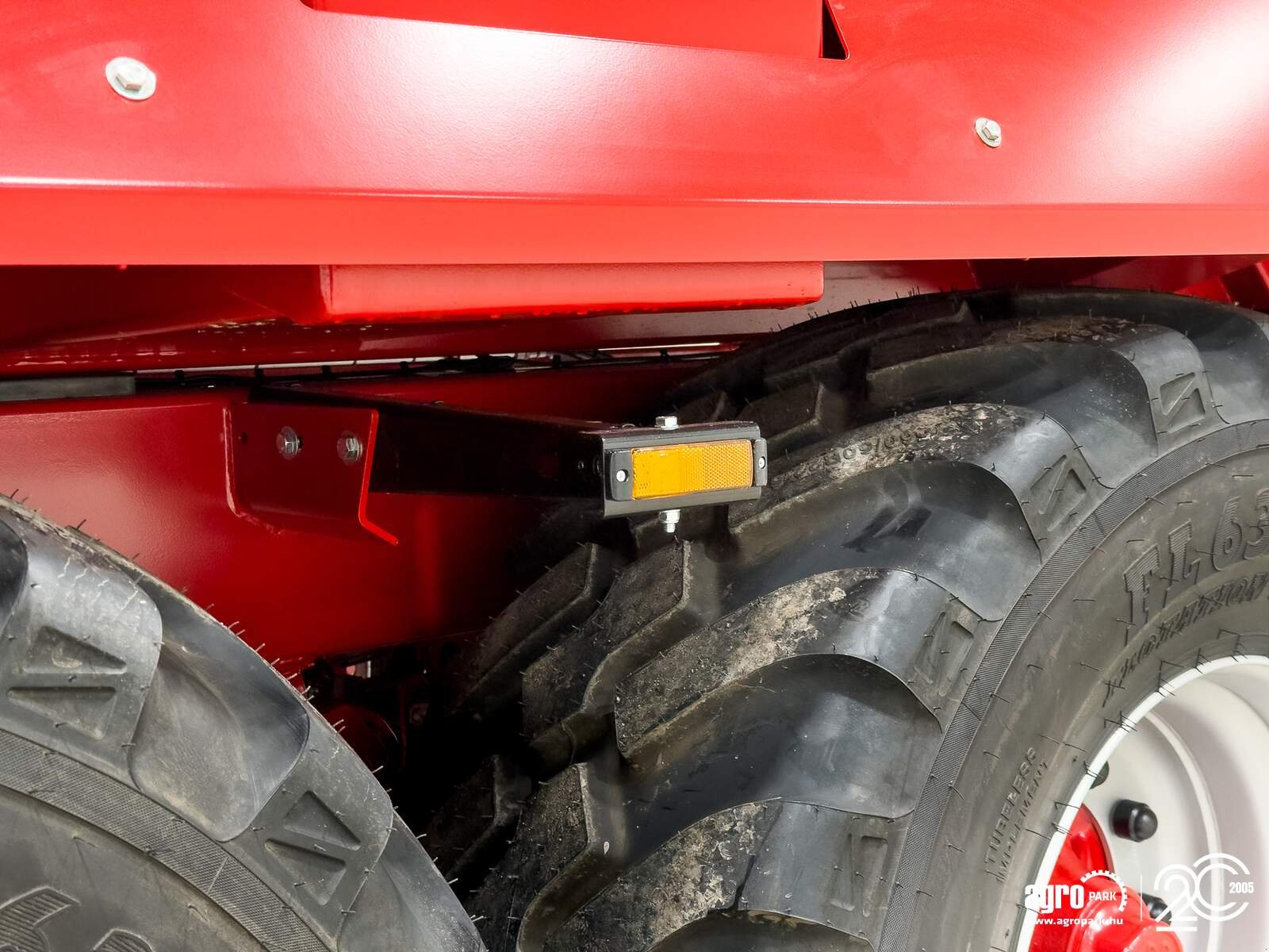 Wannenkipper van het type Krampe Big Body 540 Carrier (BB 540) 14,8 tons capacity, 26 m3, 60 cm extension, Made in Germany, premium trailer, Gebrauchtmaschine in Csengele (Foto 29)