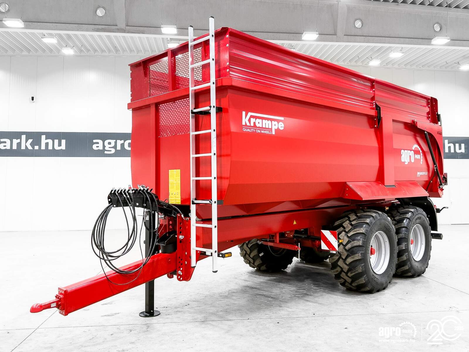 Wannenkipper des Typs Krampe Big Body 650 (BB 650) 21 tons capacity, 30,5 m3, 60 cm extension, Made in Germany, premium trailer, Gebrauchtmaschine in Csengele (Bild 1)
