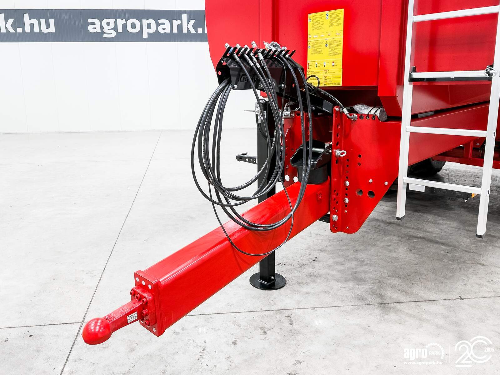 Wannenkipper des Typs Krampe Big Body 650 (BB 650) 21 tons capacity, 30,5 m3, 60 cm extension, Made in Germany, premium trailer, Gebrauchtmaschine in Csengele (Bild 10)