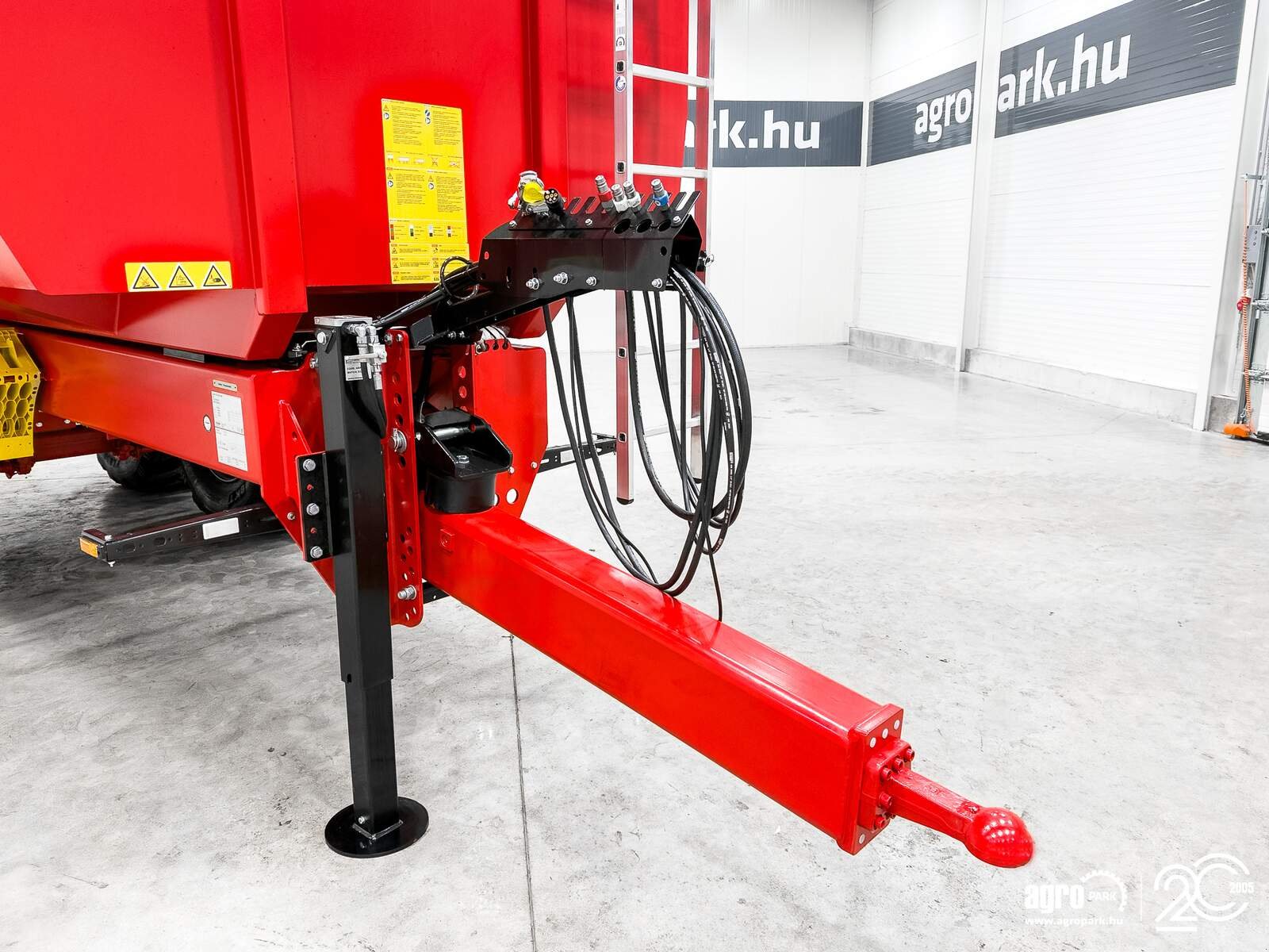 Wannenkipper des Typs Krampe Big Body 650 (BB 650) 21 tons capacity, 30,5 m3, 60 cm extension, Made in Germany, premium trailer, Gebrauchtmaschine in Csengele (Bild 11)