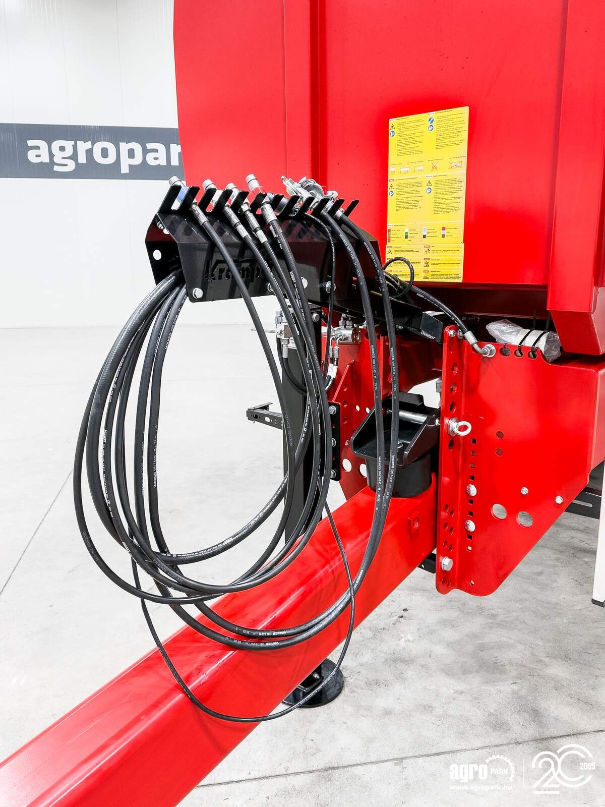 Wannenkipper des Typs Krampe Big Body 650 (BB 650) 21 tons capacity, 30,5 m3, 60 cm extension, Made in Germany, premium trailer, Gebrauchtmaschine in Csengele (Bild 12)