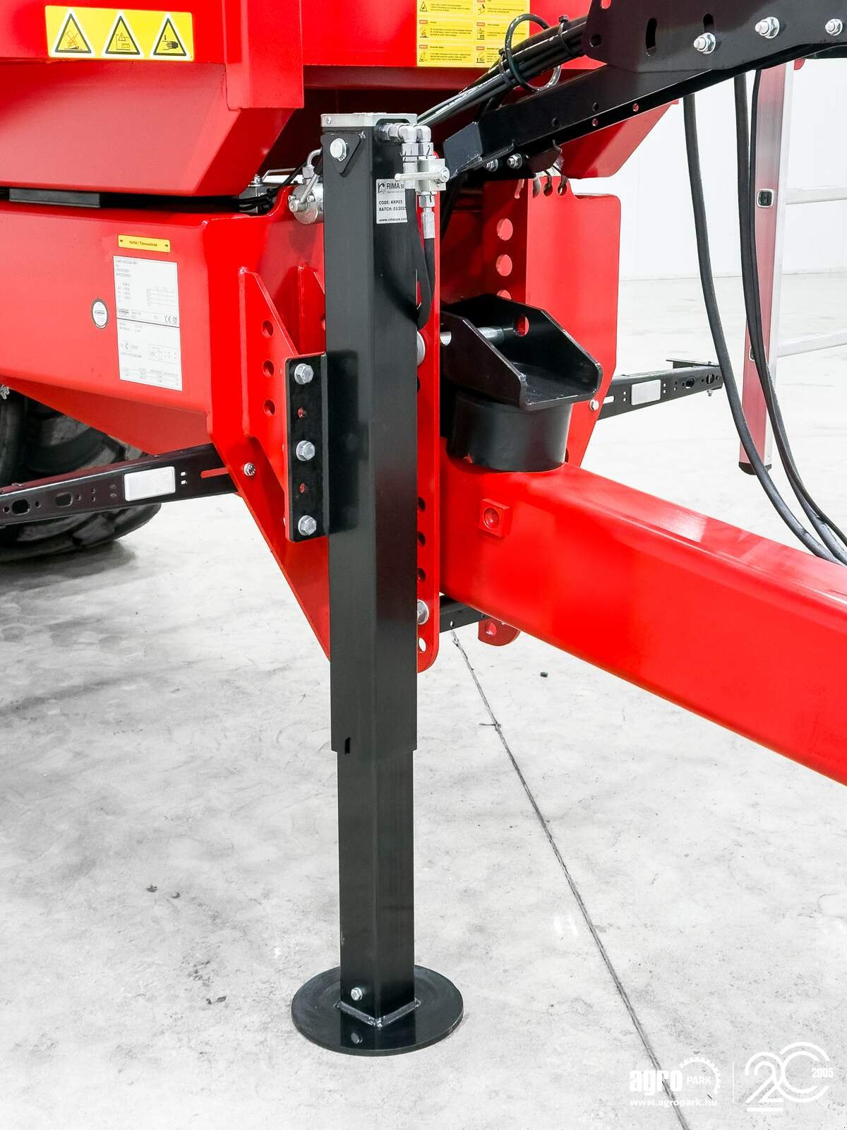 Wannenkipper des Typs Krampe Big Body 650 (BB 650) 21 tons capacity, 30,5 m3, 60 cm extension, Made in Germany, premium trailer, Gebrauchtmaschine in Csengele (Bild 15)