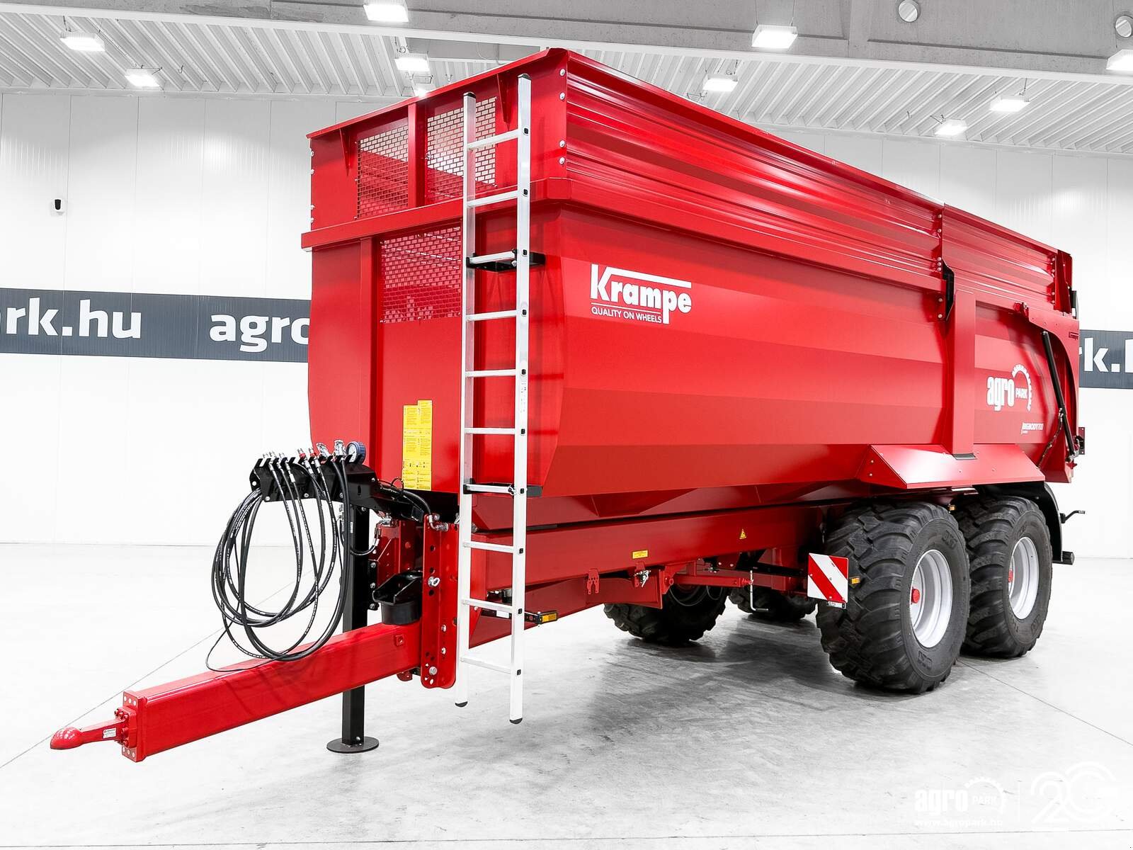 Wannenkipper typu Krampe Big Body 700 Carrier (BB 700) 22 tons capacity, 32,8 m3, 60 cm extension, Made in Germany, premium trailer, Gebrauchtmaschine w Csengele (Zdjęcie 1)