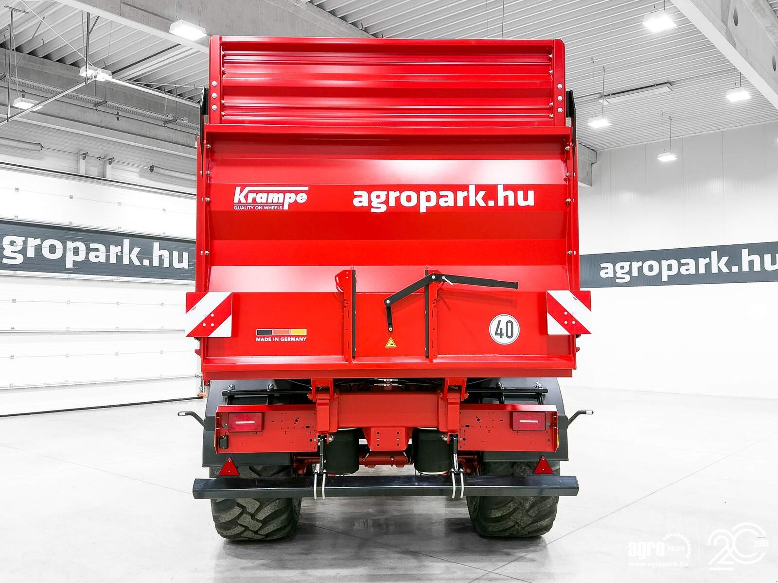 Wannenkipper typu Krampe Big Body 700 Carrier (BB 700) 22 tons capacity, 32,8 m3, 60 cm extension, Made in Germany, premium trailer, Gebrauchtmaschine w Csengele (Zdjęcie 8)