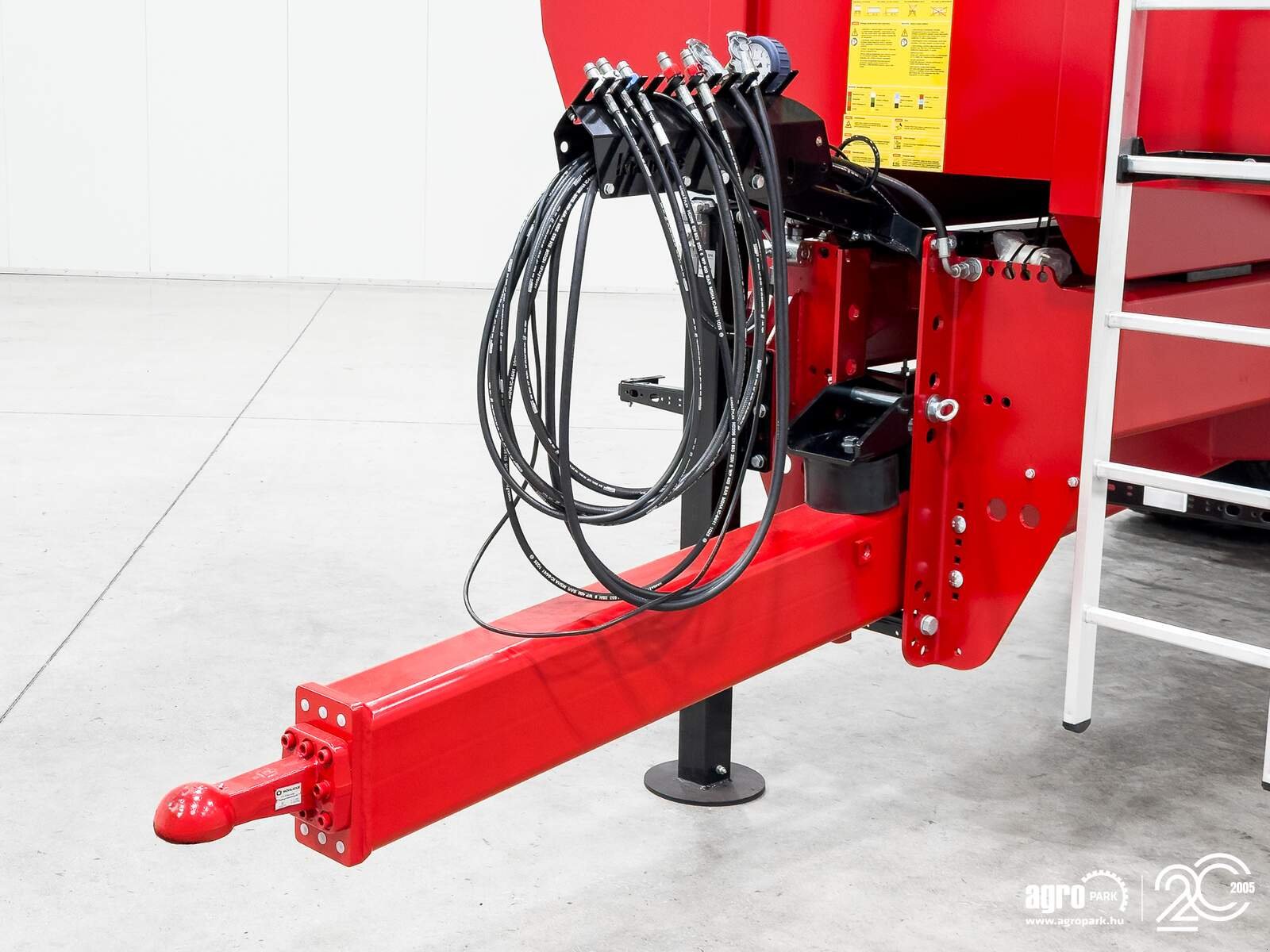 Wannenkipper typu Krampe Big Body 700 Carrier (BB 700) 22 tons capacity, 32,8 m3, 60 cm extension, Made in Germany, premium trailer, Gebrauchtmaschine w Csengele (Zdjęcie 10)