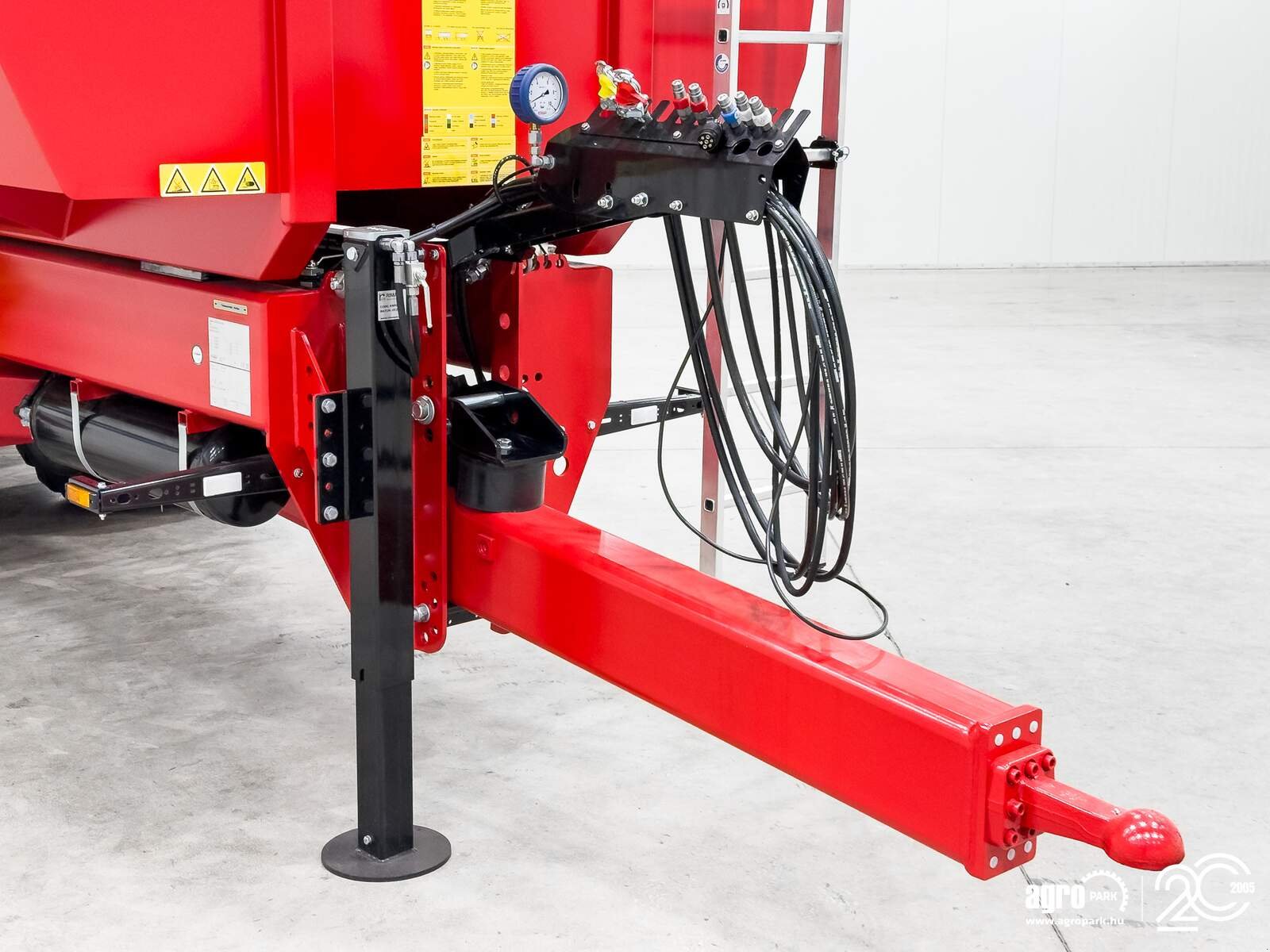 Wannenkipper typu Krampe Big Body 700 Carrier (BB 700) 22 tons capacity, 32,8 m3, 60 cm extension, Made in Germany, premium trailer, Gebrauchtmaschine w Csengele (Zdjęcie 11)