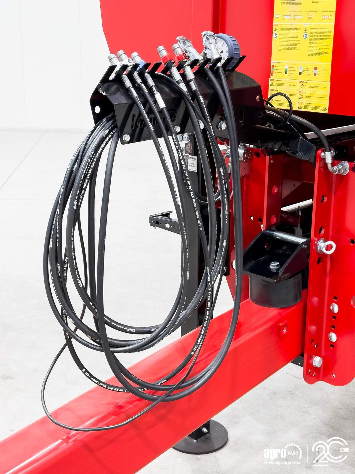 Wannenkipper typu Krampe Big Body 700 Carrier (BB 700) 22 tons capacity, 32,8 m3, 60 cm extension, Made in Germany, premium trailer, Gebrauchtmaschine w Csengele (Zdjęcie 13)