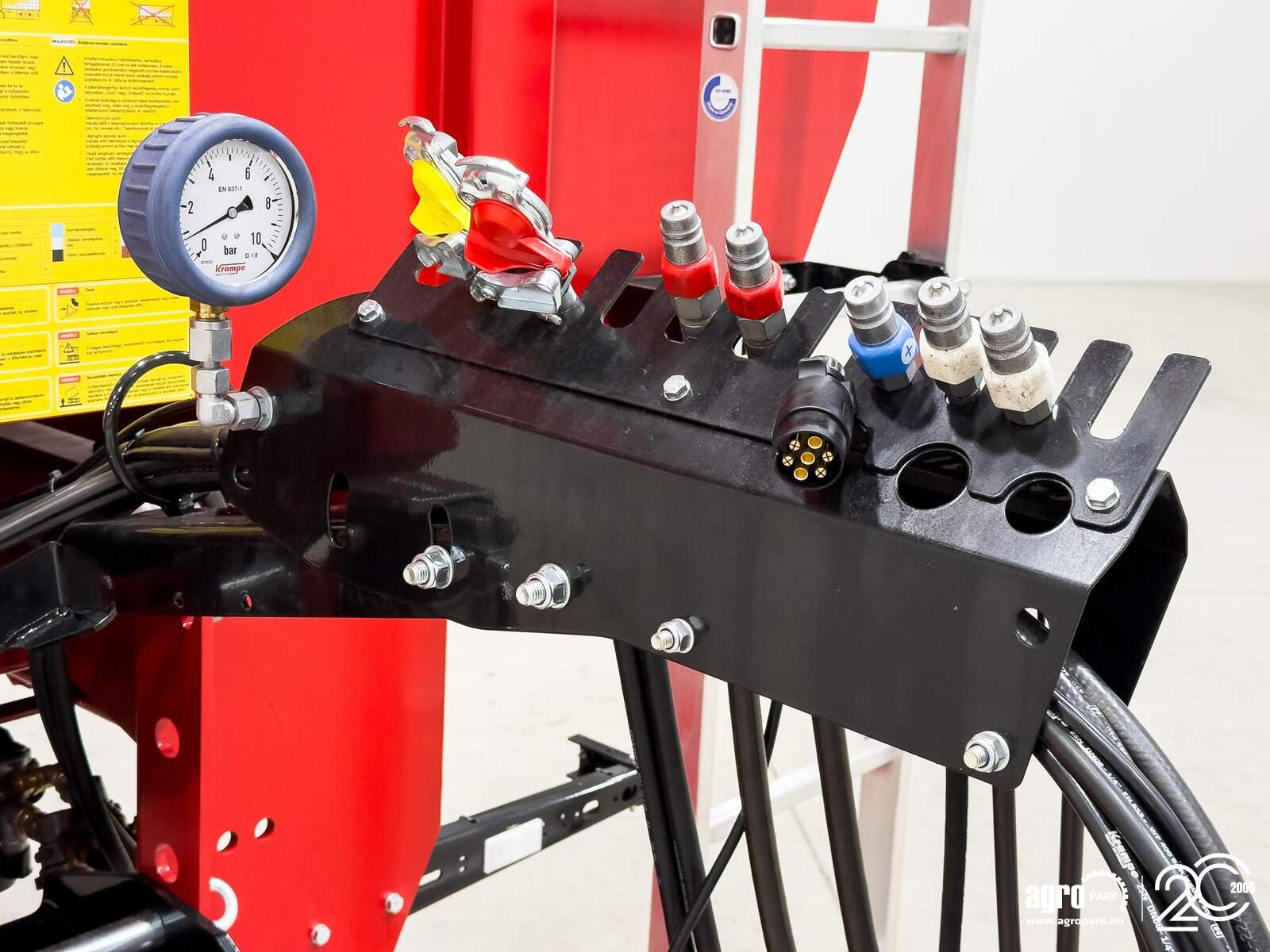 Wannenkipper typu Krampe Big Body 700 Carrier (BB 700) 22 tons capacity, 32,8 m3, 60 cm extension, Made in Germany, premium trailer, Gebrauchtmaschine w Csengele (Zdjęcie 15)