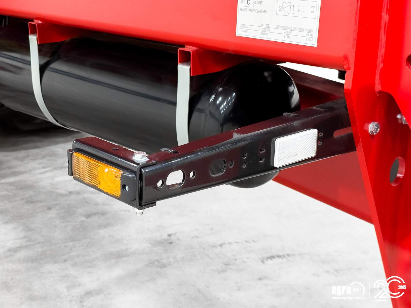 Wannenkipper typu Krampe Big Body 700 Carrier (BB 700) 22 tons capacity, 32,8 m3, 60 cm extension, Made in Germany, premium trailer, Gebrauchtmaschine w Csengele (Zdjęcie 18)