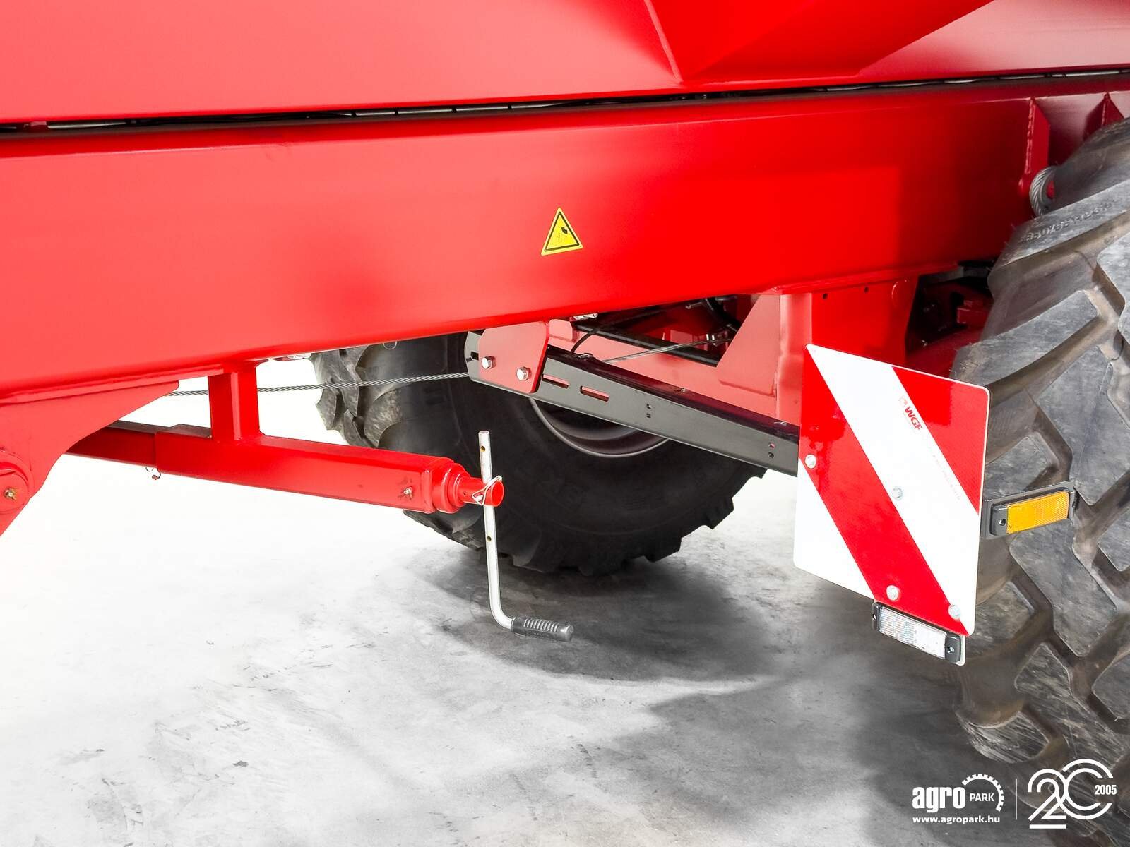 Wannenkipper typu Krampe Big Body 700 Carrier (BB 700) 22 tons capacity, 32,8 m3, 60 cm extension, Made in Germany, premium trailer, Gebrauchtmaschine w Csengele (Zdjęcie 24)