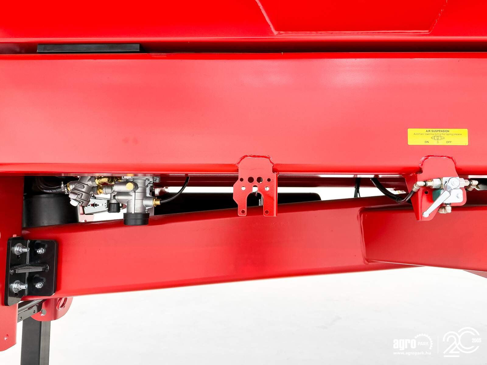 Wannenkipper typu Krampe Big Body 700 Carrier (BB 700) 22 tons capacity, 32,8 m3, 60 cm extension, Made in Germany, premium trailer, Gebrauchtmaschine w Csengele (Zdjęcie 25)