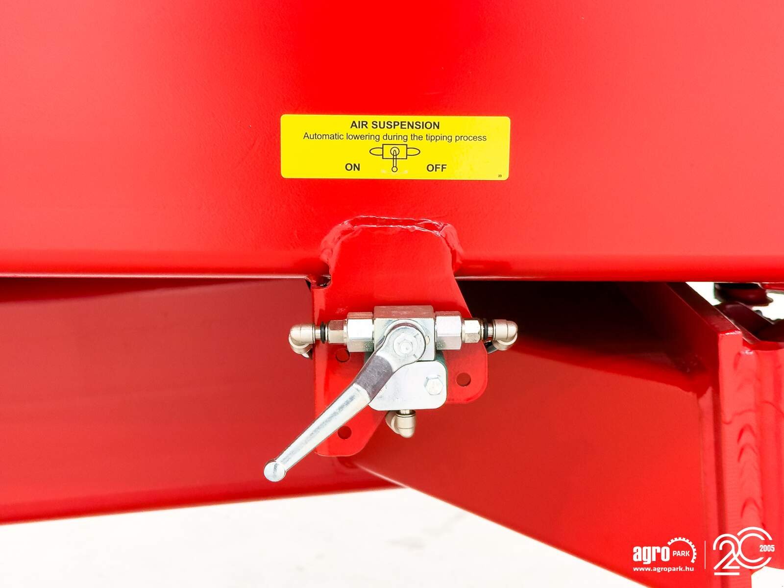 Wannenkipper typu Krampe Big Body 700 Carrier (BB 700) 22 tons capacity, 32,8 m3, 60 cm extension, Made in Germany, premium trailer, Gebrauchtmaschine w Csengele (Zdjęcie 26)