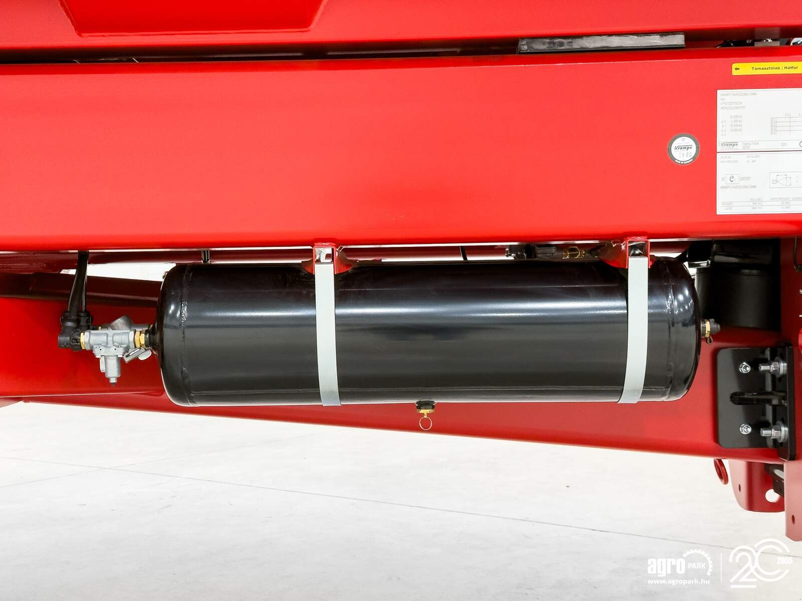 Wannenkipper typu Krampe Big Body 700 Carrier (BB 700) 22 tons capacity, 32,8 m3, 60 cm extension, Made in Germany, premium trailer, Gebrauchtmaschine w Csengele (Zdjęcie 28)